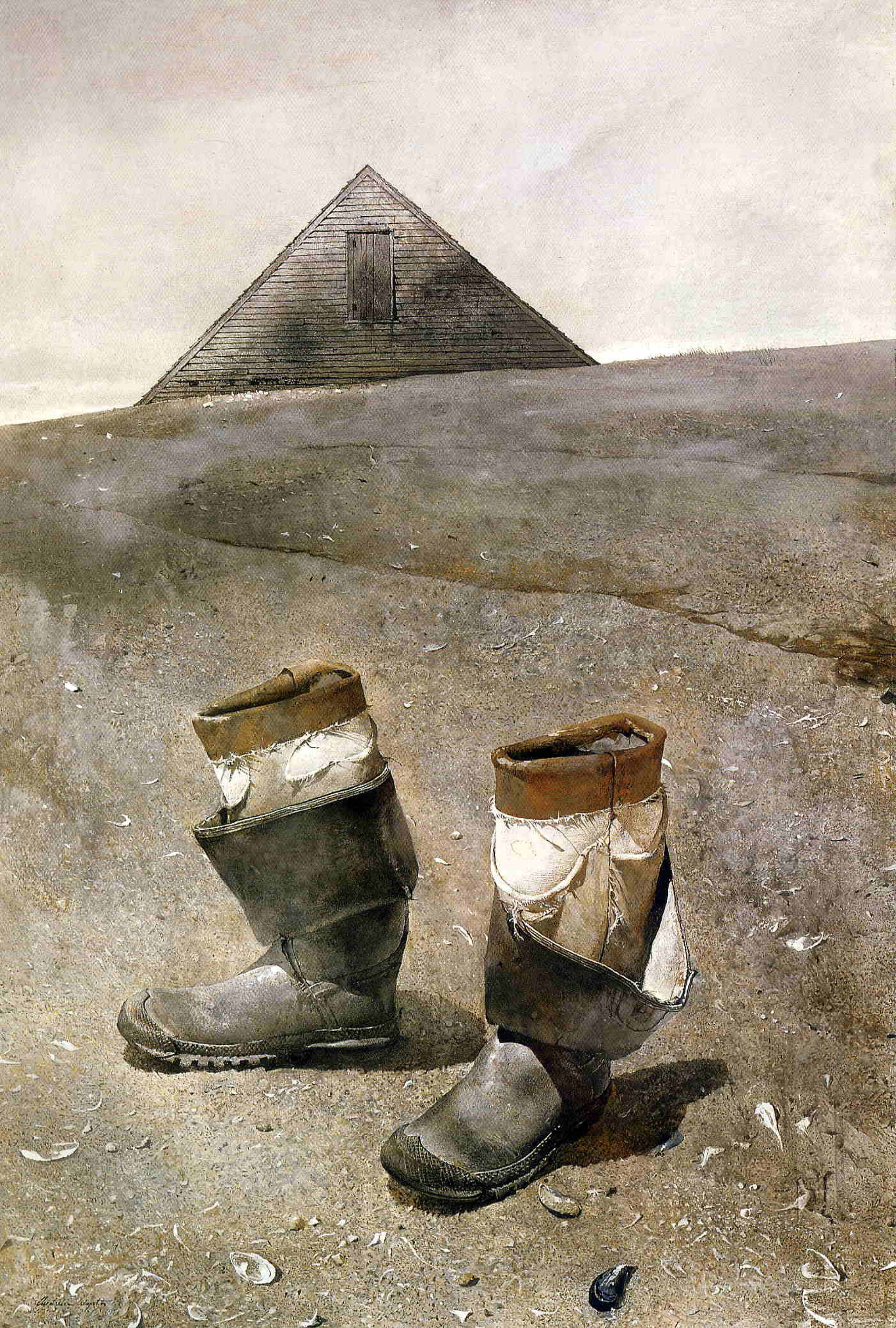 Why did this picture become legendary? - Art history, Artist, Andrew Wyeth, Longpost, Accordion