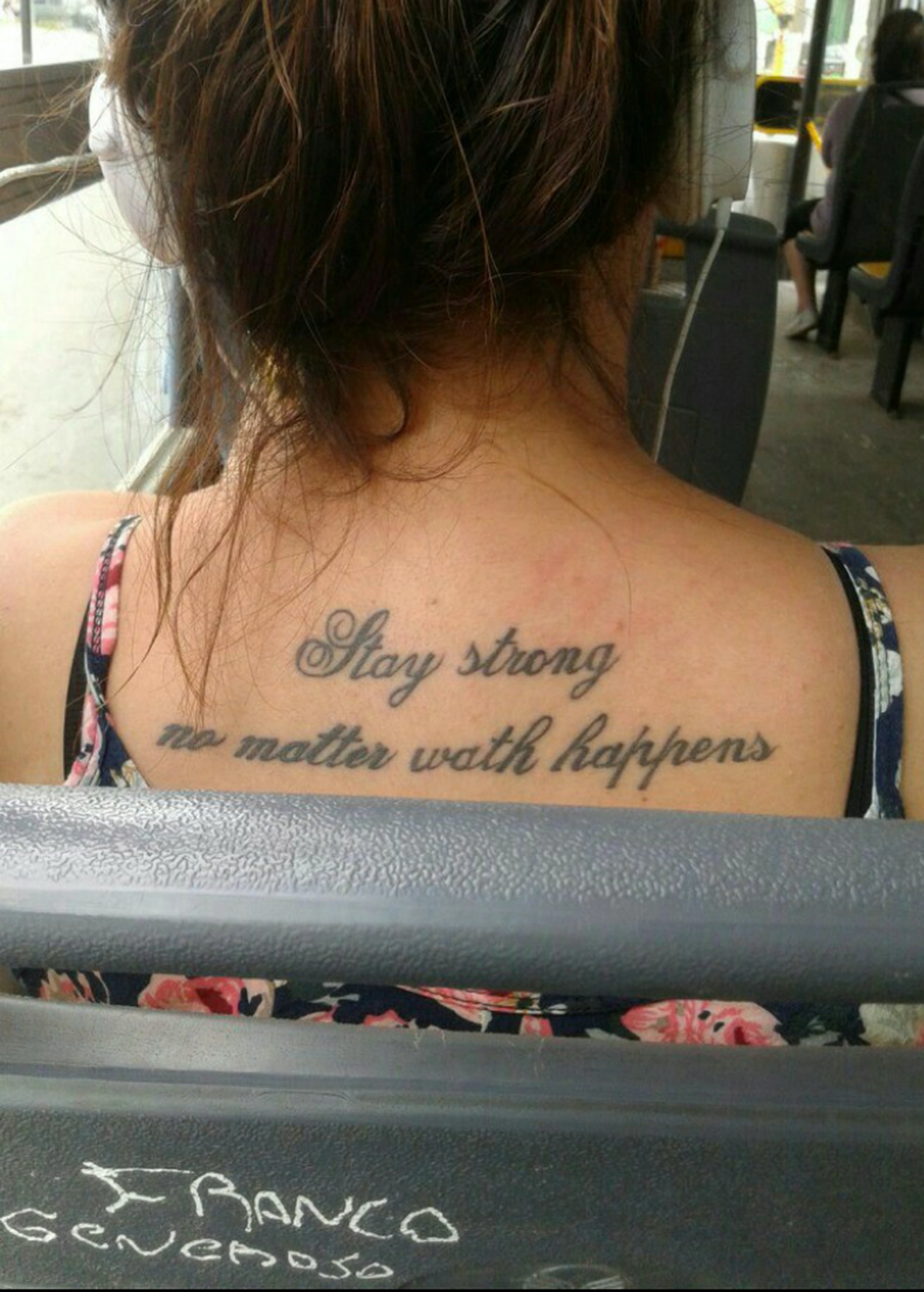 Be strong no matter what happens - Tattoo, Girls, Error