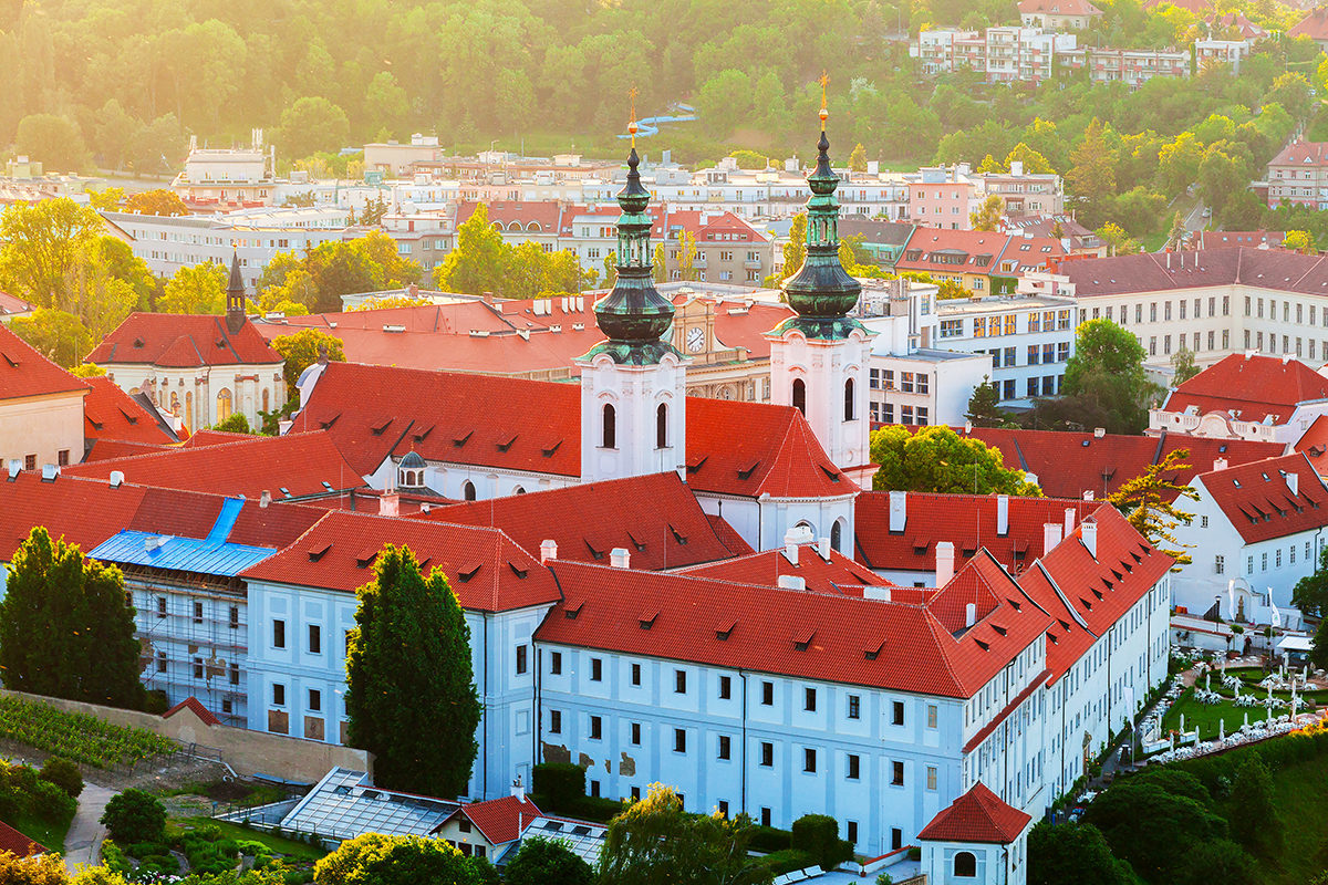 Strahov Monastery in Prague - Prague, Czech, Europe, Library, Longpost