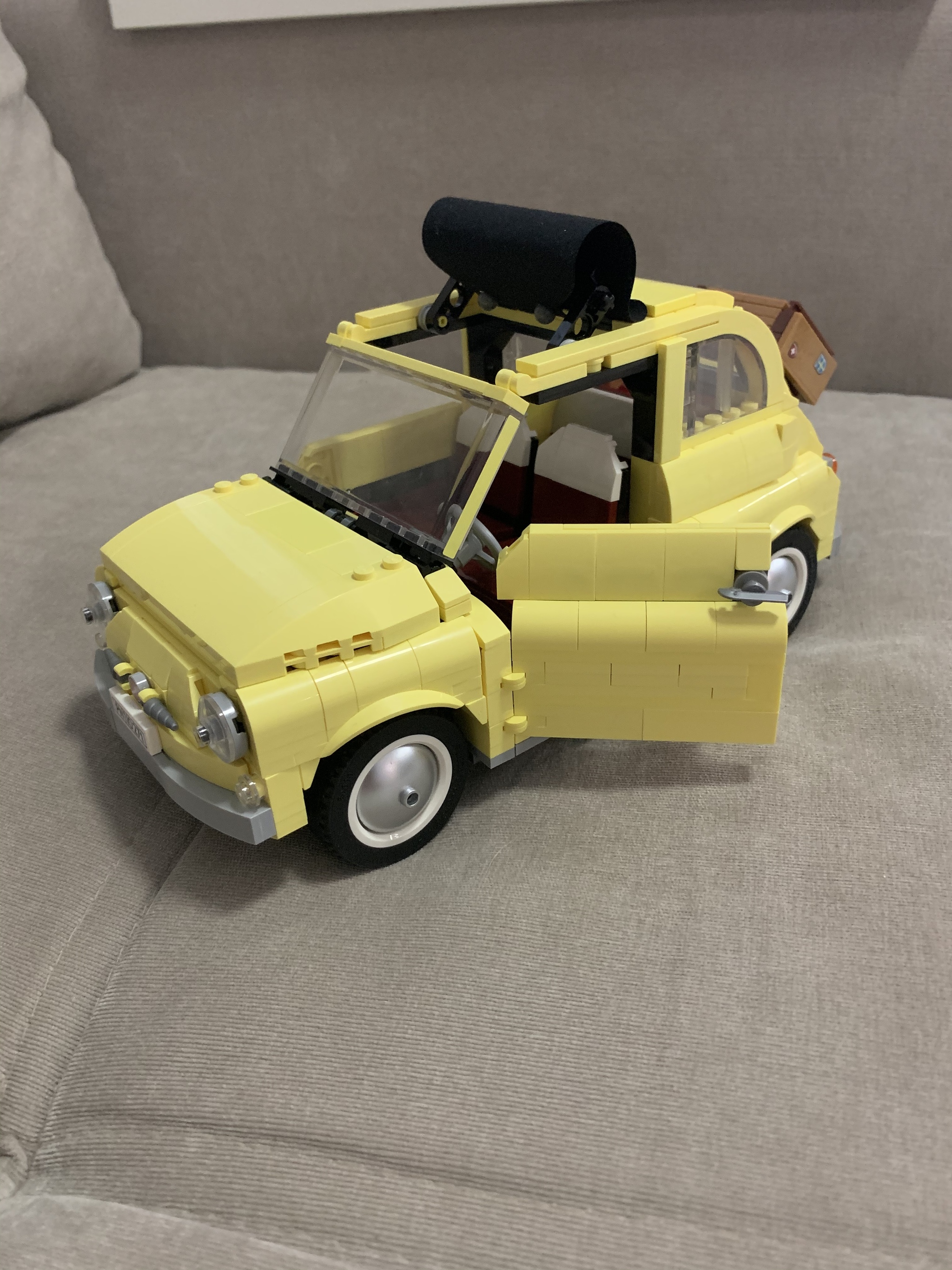 Lego Fiat 500 - My, Fiat, Quarantine, Longpost, Lego