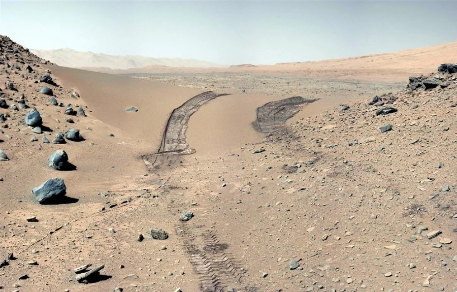 What does Mars look like in reality? - Mars, Curiosity, Water on Mars, Longpost