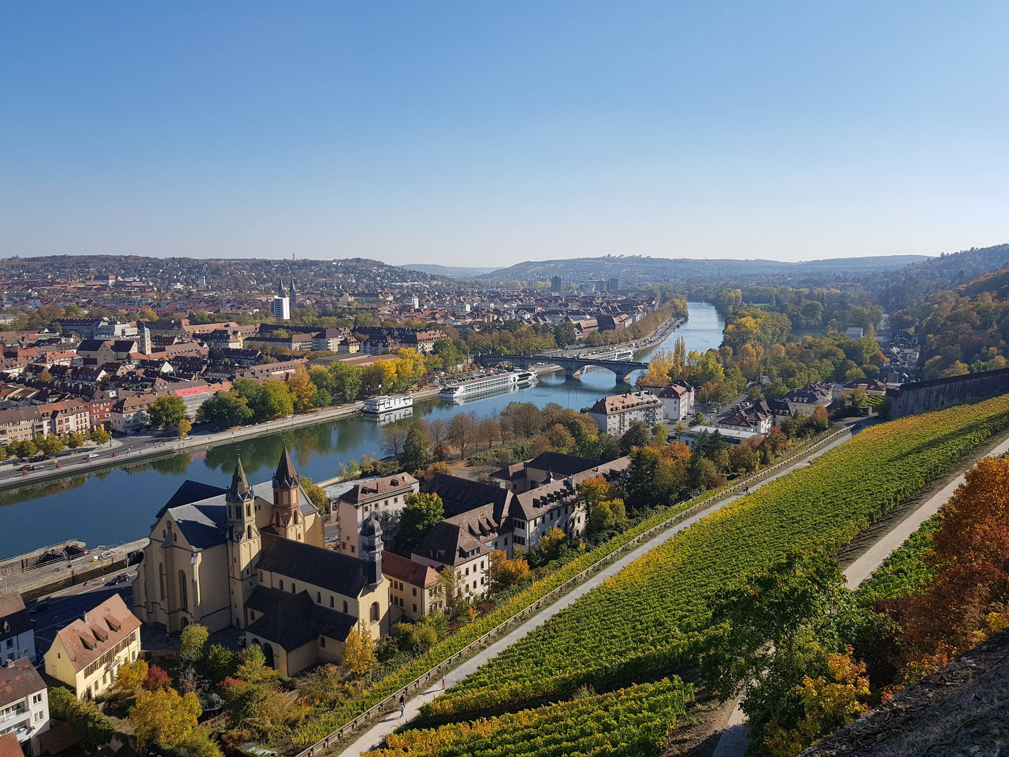 View of Wurzburg - My, The photo, Germany