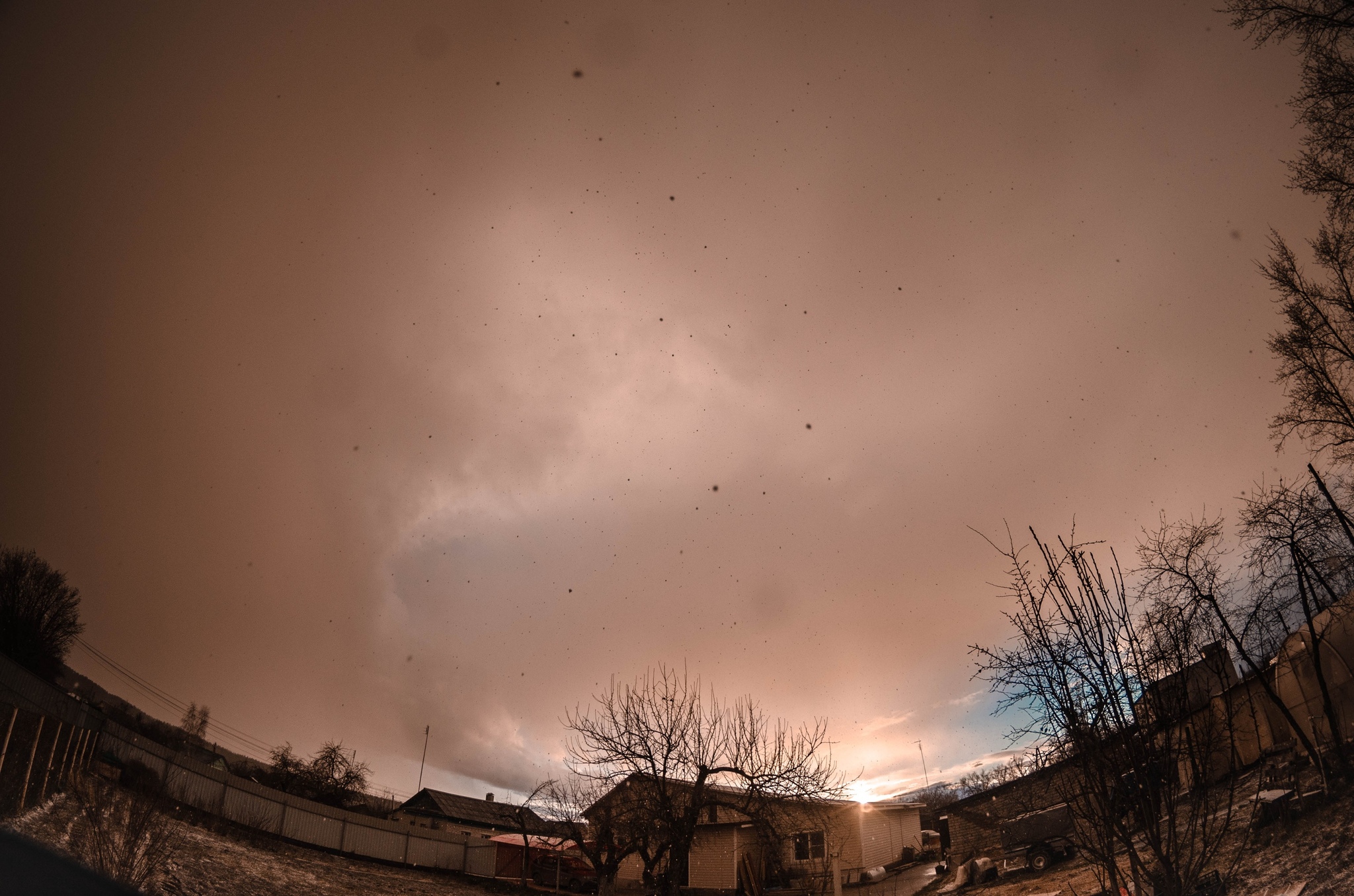 Changeable weather - My, Nikon, Sky