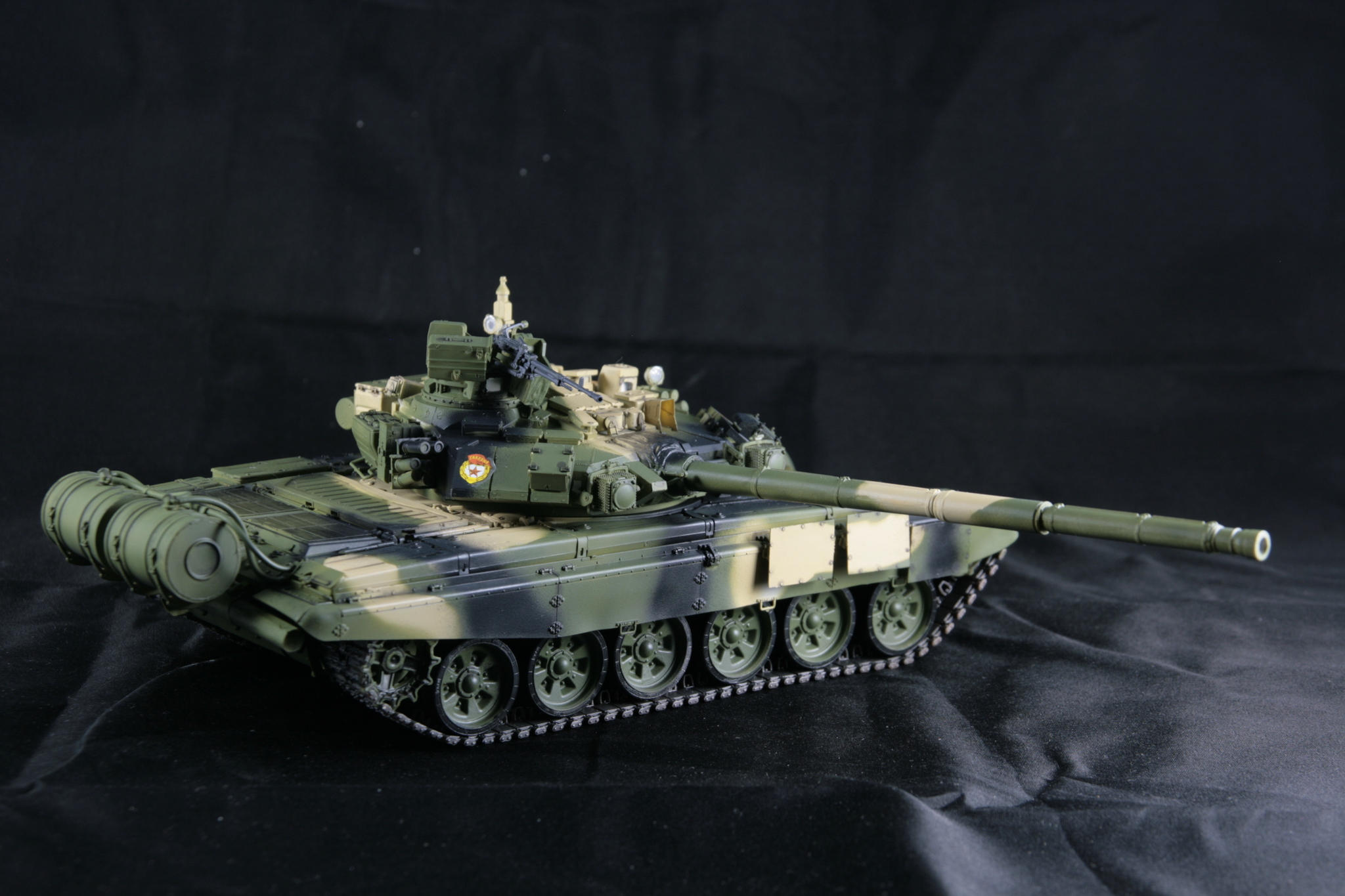 T-90A Vladimir (object 188A2) - My, Stand modeling, t-90, Tanks, Russian tank, Parade, Airbrush, Longpost