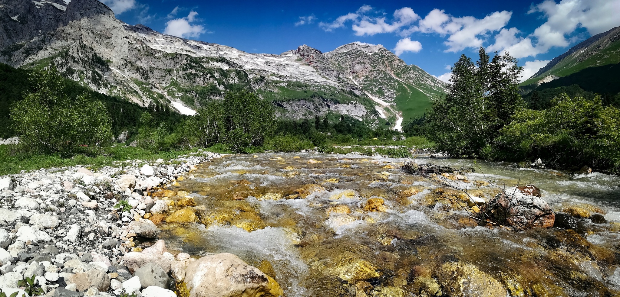 White River - My, Republic of Adygea, The mountains, Fisht