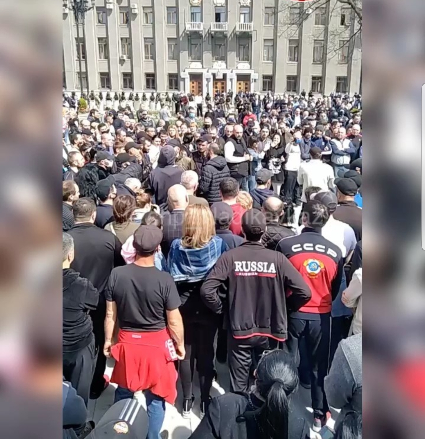 Rally in Ossetia: parade of obscurantism (lots of bombing) - Vladikavkaz, Rally, Politics, Obscurantism, Idiocy, Coronavirus, No rating, Video, Longpost