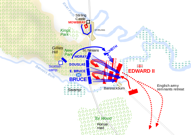 Great battles. Bannockbourne. Second day - My, Scotland, Robert Bruce, Shiltron, Longpost, Story, Battle