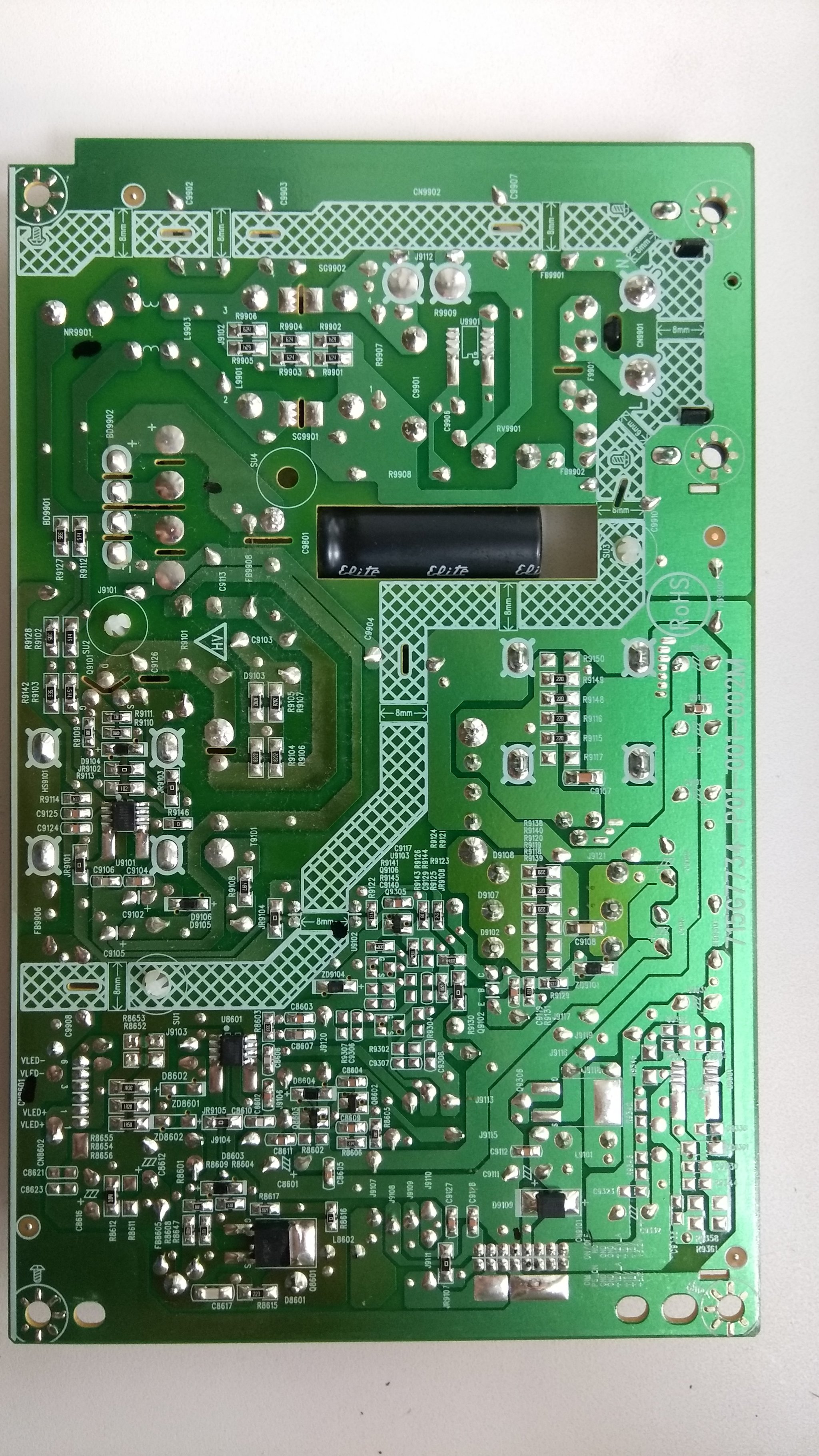 Reducing the backlight current on a Philips 32PHT4101/60 TV - My, Electronics repair, Backlight, Longpost