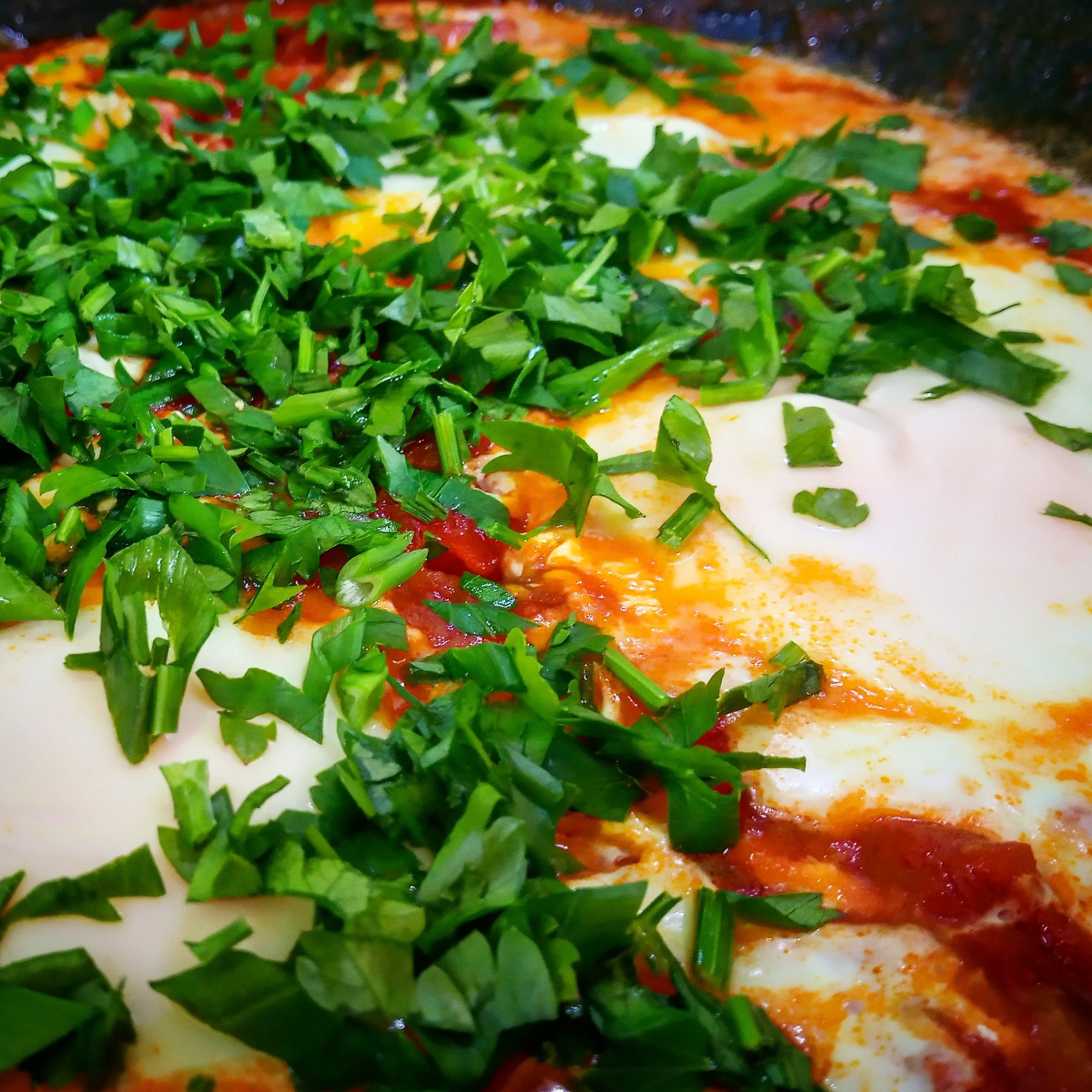 Shakshuka or... - My, Recipe, Shakshuka, Omelette, Video, Cooking, Video recipe