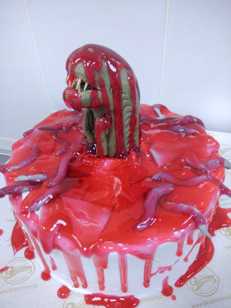 Nice birthday cake? - Cake, Confectionery, Alien movie, Grudol