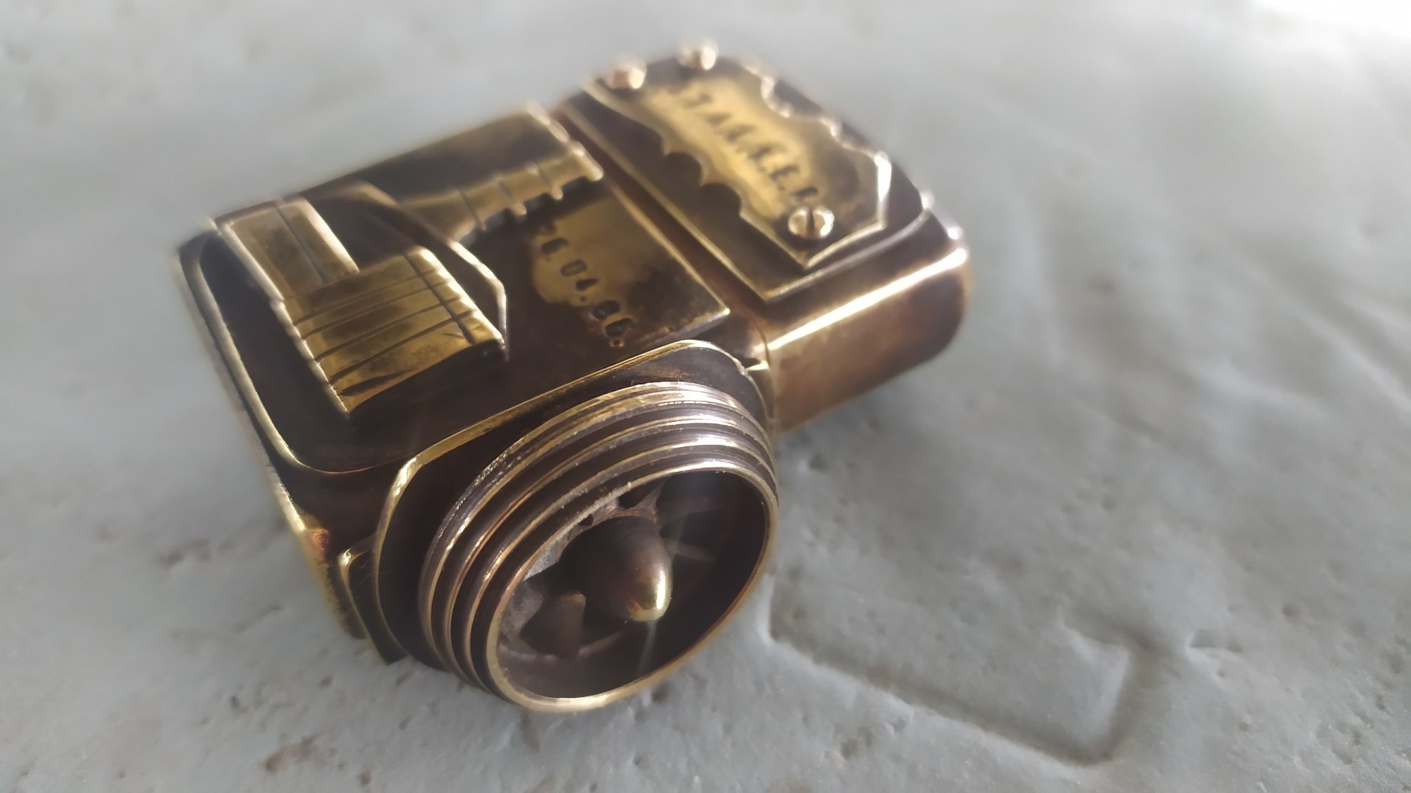 Lighter STALKER apocalypse - My, Steampunk, Lighter, Zippo, With your own hands, Dieselpunk, Master Class, Video, Longpost