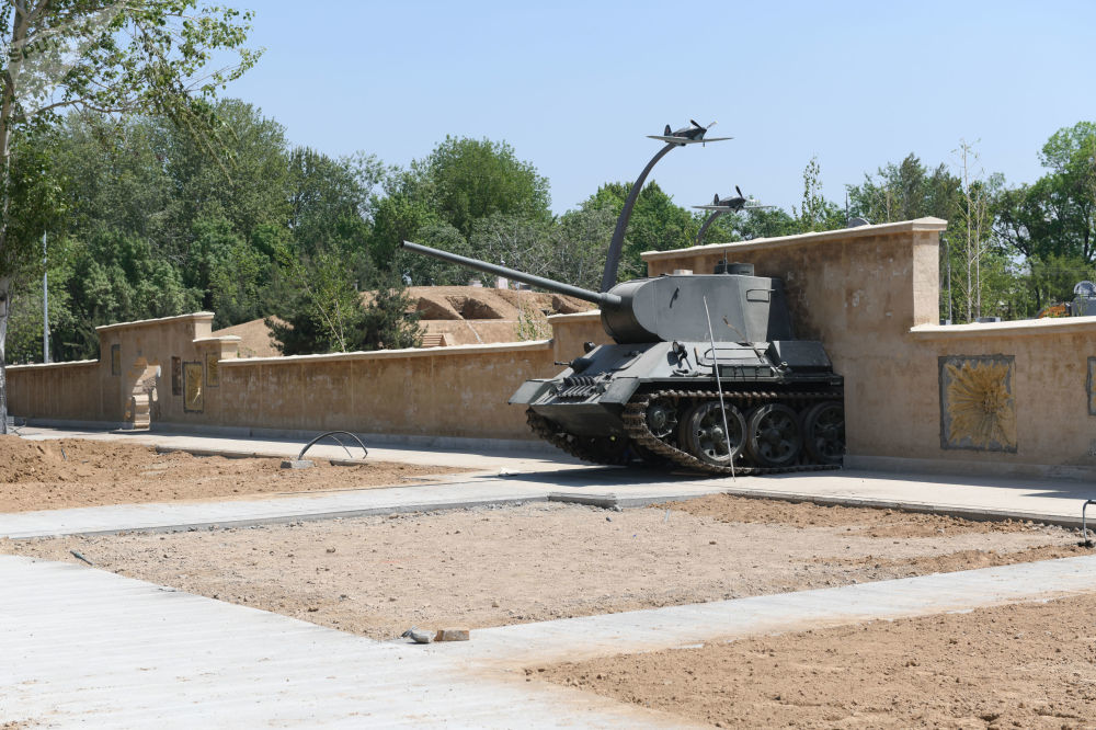 Victory Park is being built in Tashkent for the 75th anniversary of the Victory over fascism - The Second World War, The Great Patriotic War, Uzbekistan, Tashkent, The park, Video, Longpost