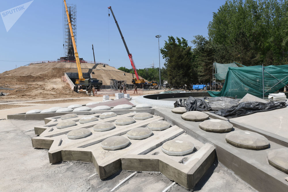 Victory Park is being built in Tashkent for the 75th anniversary of the Victory over fascism - The Second World War, The Great Patriotic War, Uzbekistan, Tashkent, The park, Video, Longpost