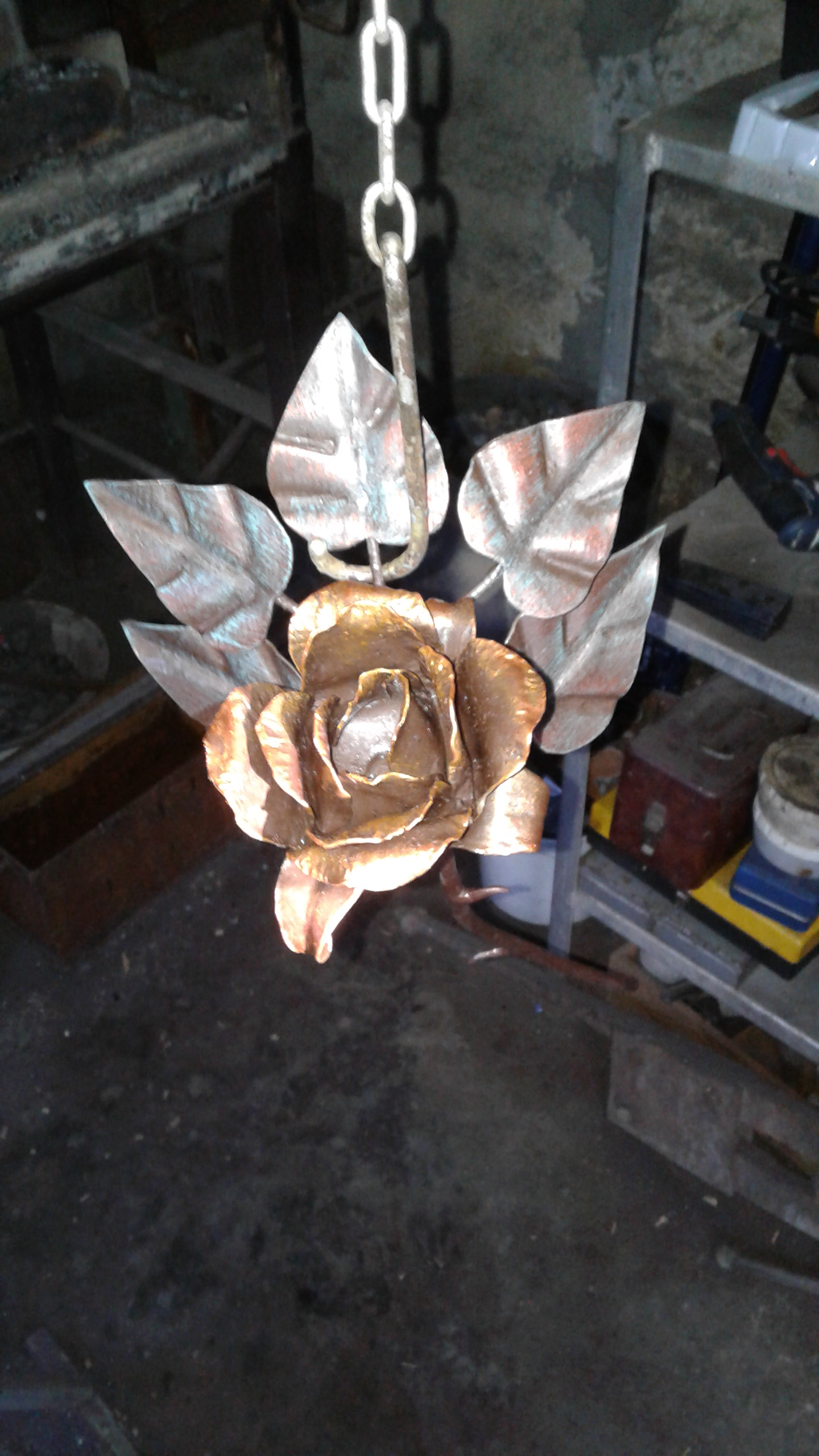 Forging a rose - My, Forging, With your own hands, Longpost