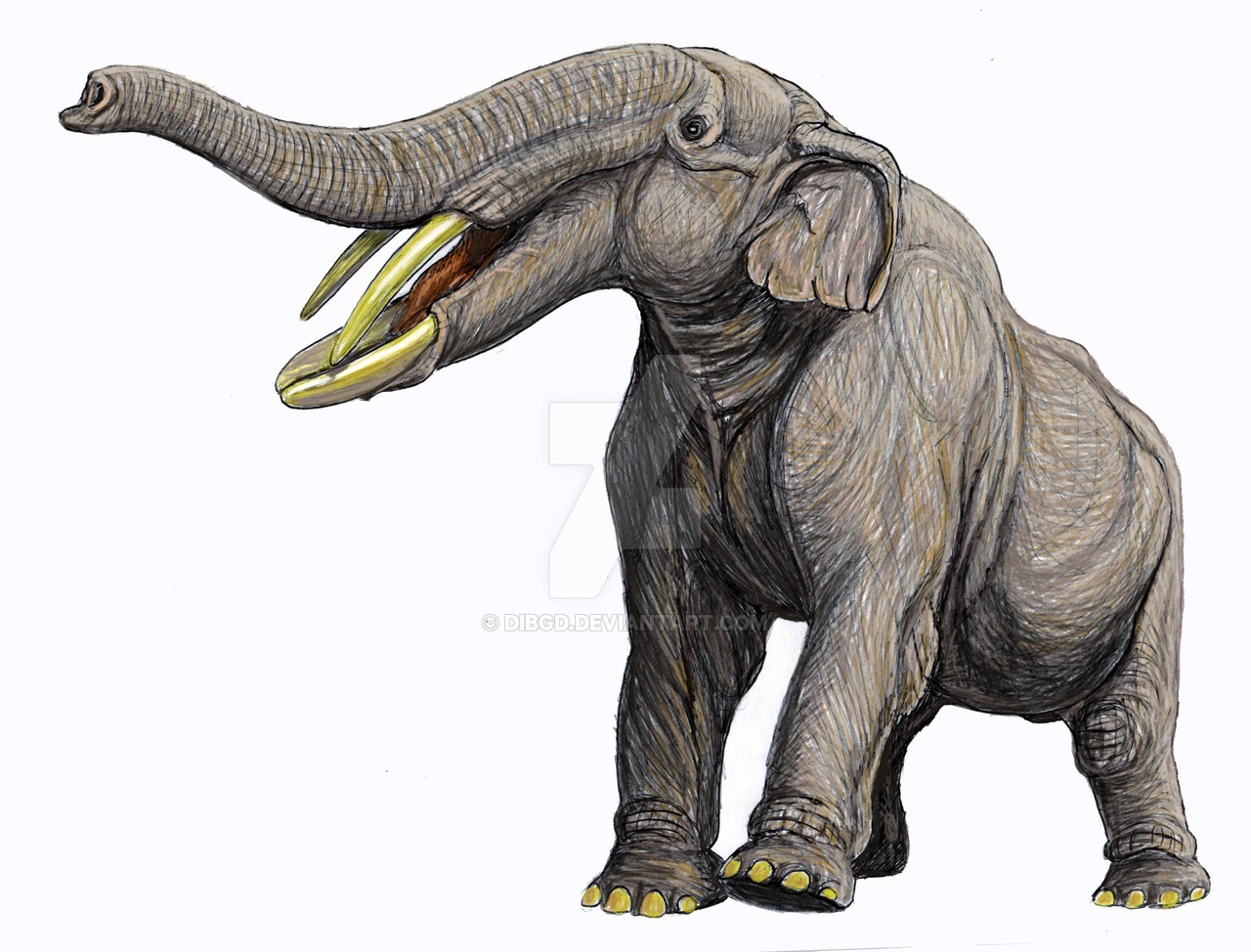 Extinct elephants - My, Elephants, Paleontology, Evolution, Animals, Interesting, Informative, Longpost, Dinoterium