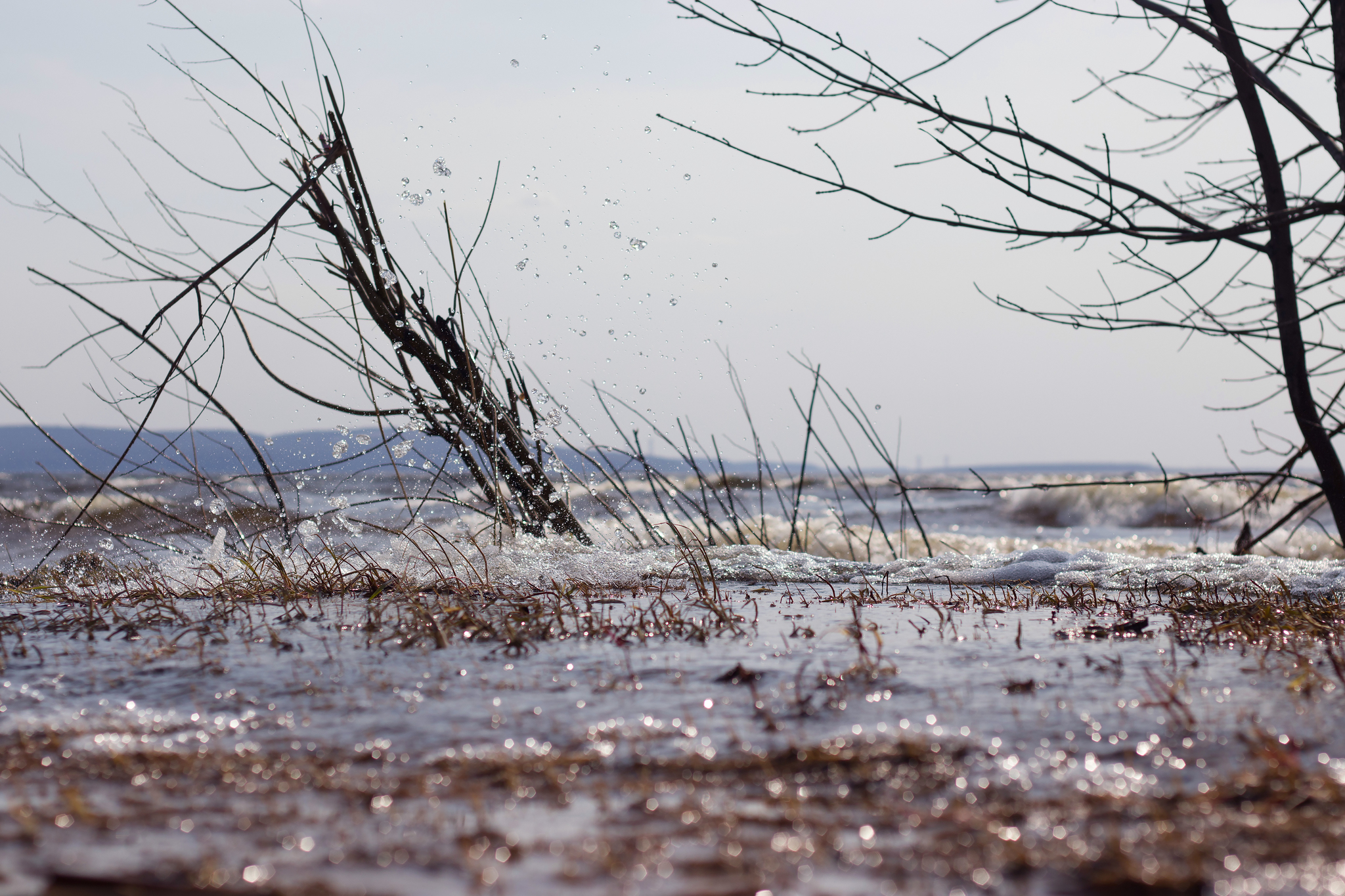 Windy weather on the Volga - My, The photo, River, Nature, Beginning photographer, Volga river