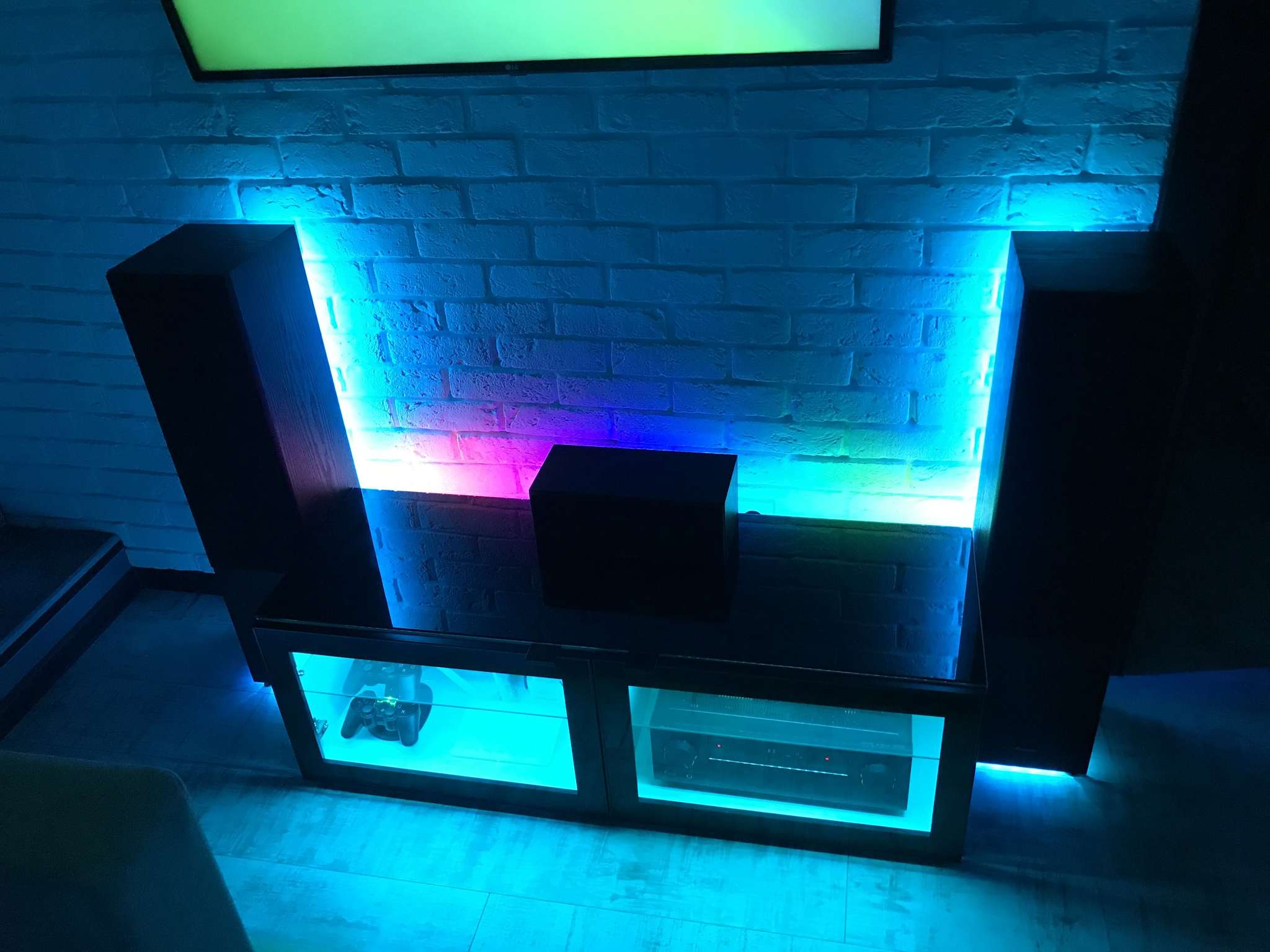 Smart nightstand - My, IKEA, Arduino, Led, Esp8266, I'm an engineer with my mother, With your own hands, Smart House, Longpost