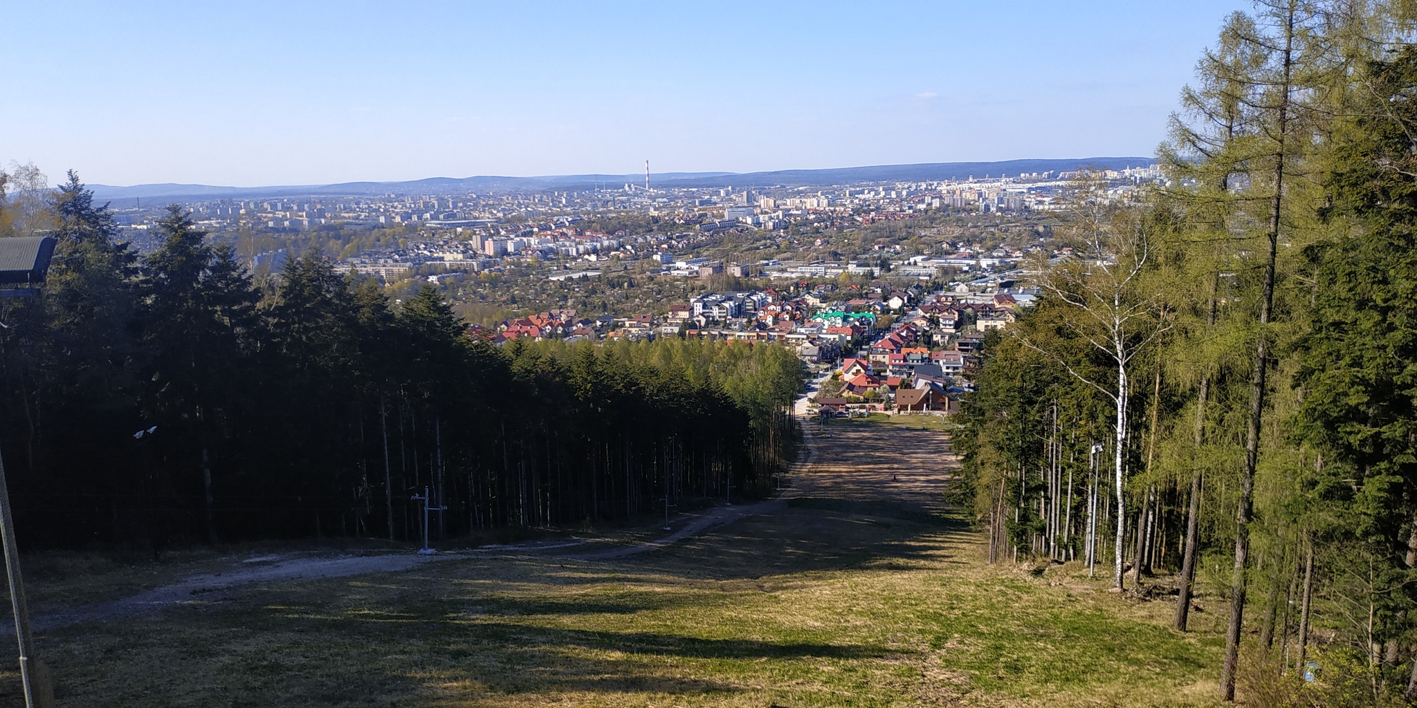 Mount Telegraph - My, Forest, Nature, Ski slope, Poland, Longpost