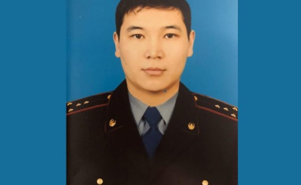 The minister awarded the district police officer for his action - Kazakhstan, Aktobe, Police, news