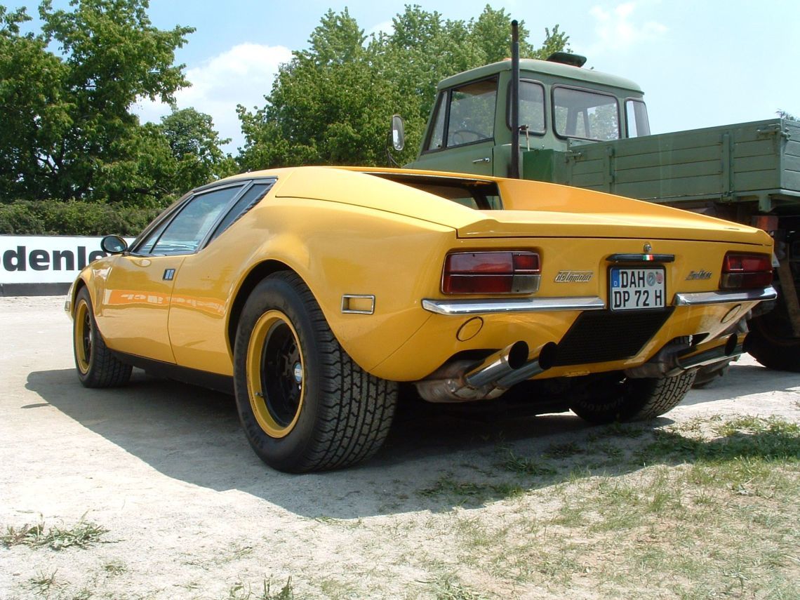 Итальянский американец — 1971-93 De Tomaso Pantera | Пикабу