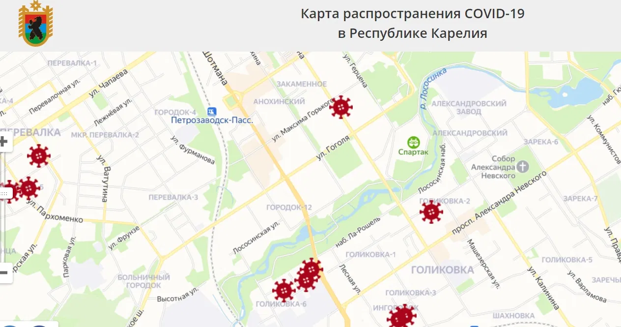 Heated debate has erupted around the “coronavirus map” with the addresses of sick people - Coronavirus, Карелия, Health care, Longpost