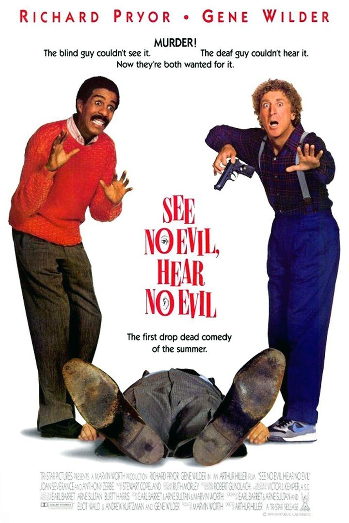 Films with Richard Pryor and Gene Wilder - Gene Wilder, Richard Pryor, Comedy, Duet, Hollywood, Celebrities, Comedian, 80-е, Longpost