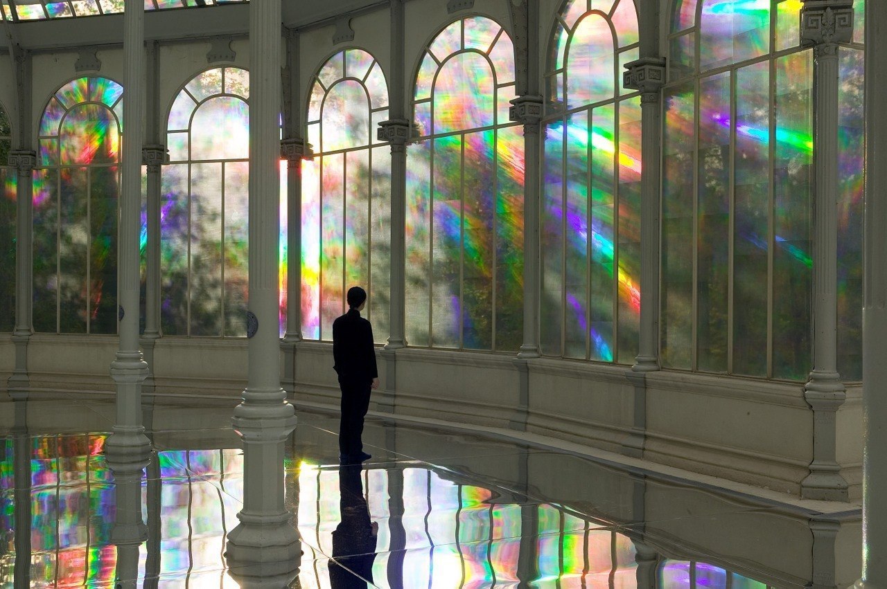 And outside the window the month of May is raging - Madrid, The photo, Palacio de Cristal