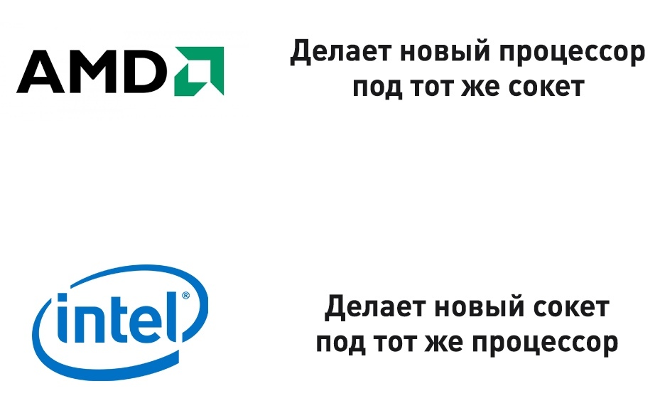 Can not argue with that - Intel, AMD, IT humor, CPU, Marketing