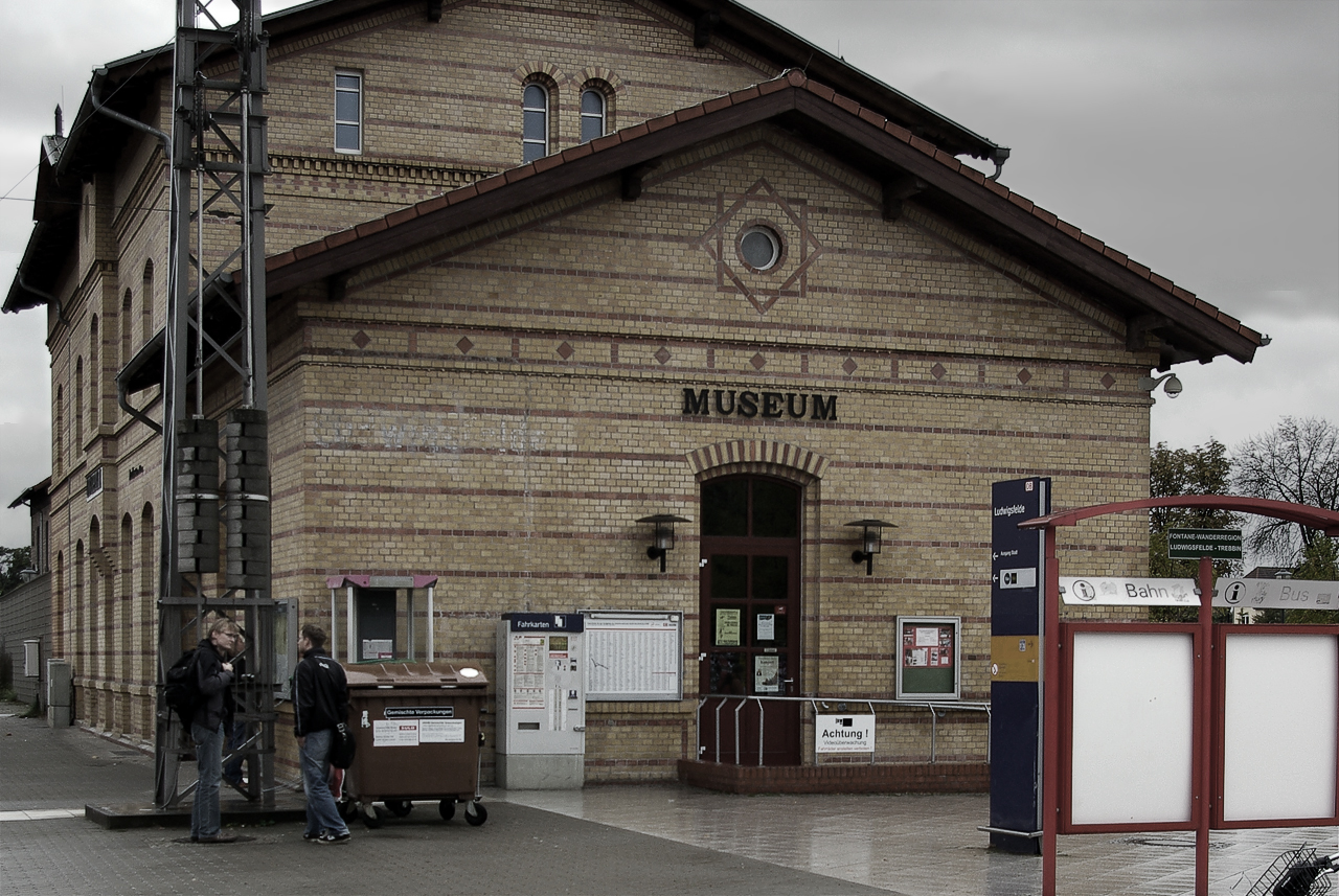 Die Bahn. Ludwigsfelde - Моё, Железная Дорога, Германия, Поезд, Локомотив, Вокзал, ЖД вокзал, Deutsche Bahn, Длиннопост