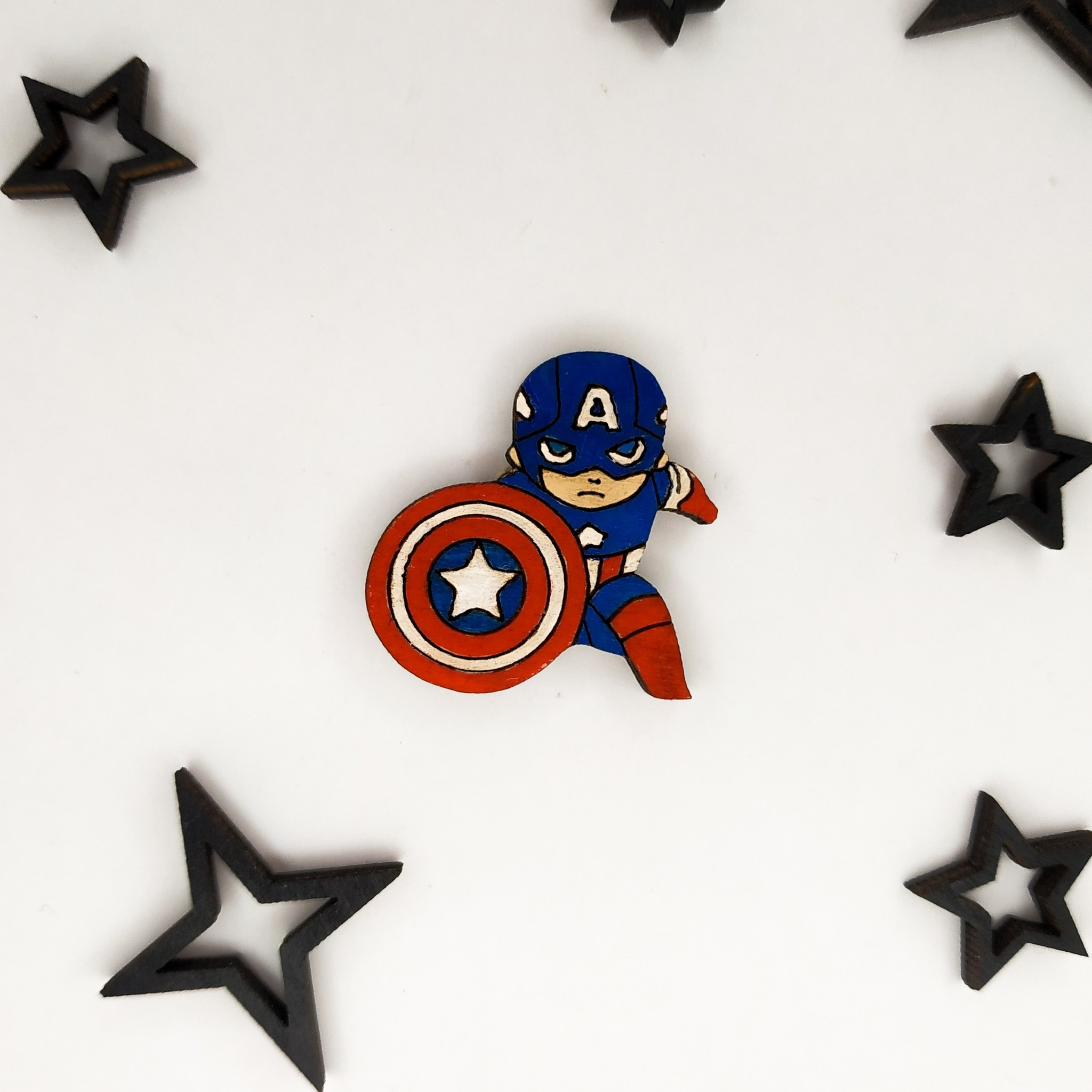 Quarantine - My, Marvel, iron Man, Captain America, Thor, Doctor Strange, Icon, Brooch, Longpost