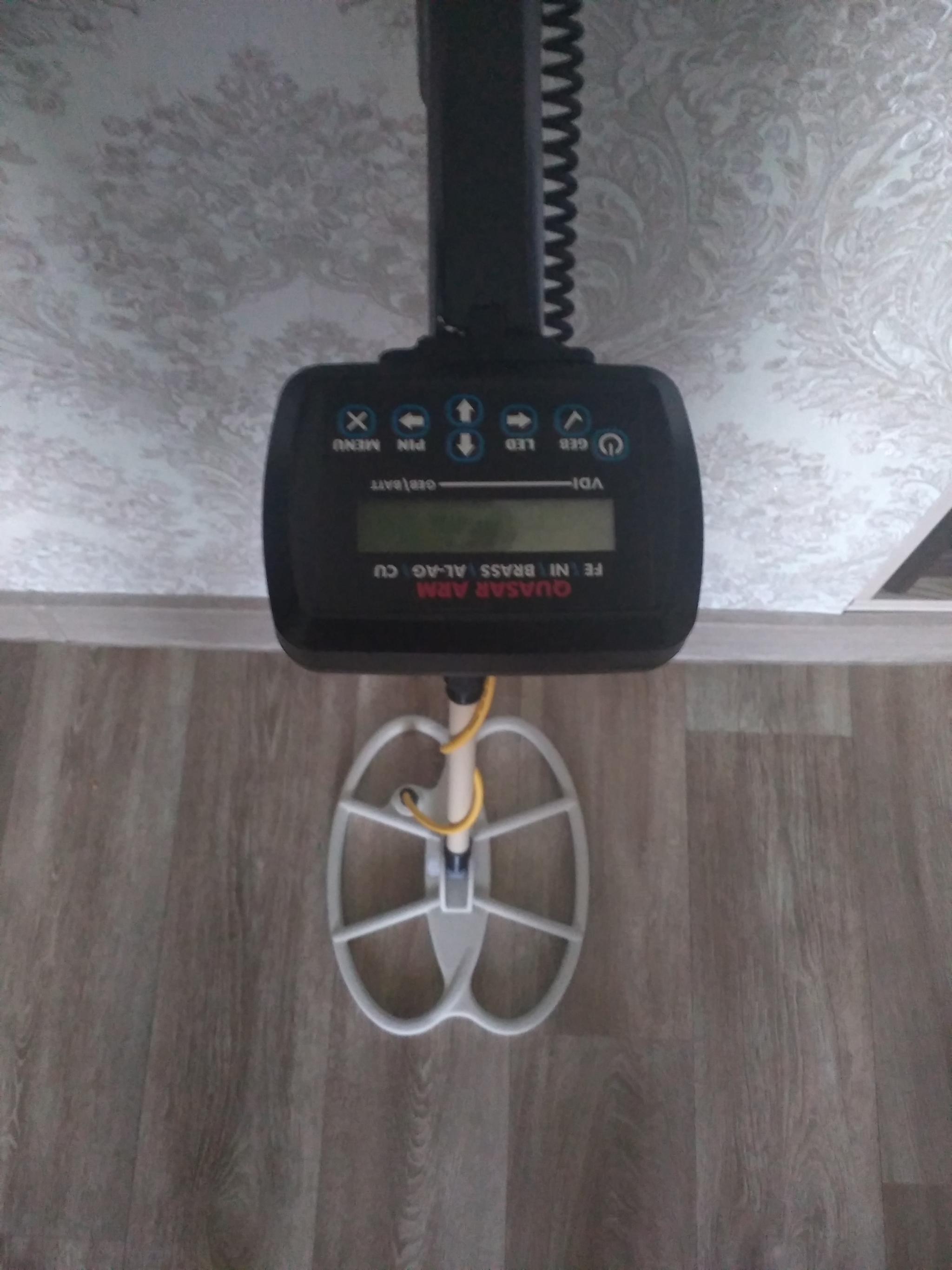 New device for the new season... - My, Metal detector, Coil, Homemade, Longpost