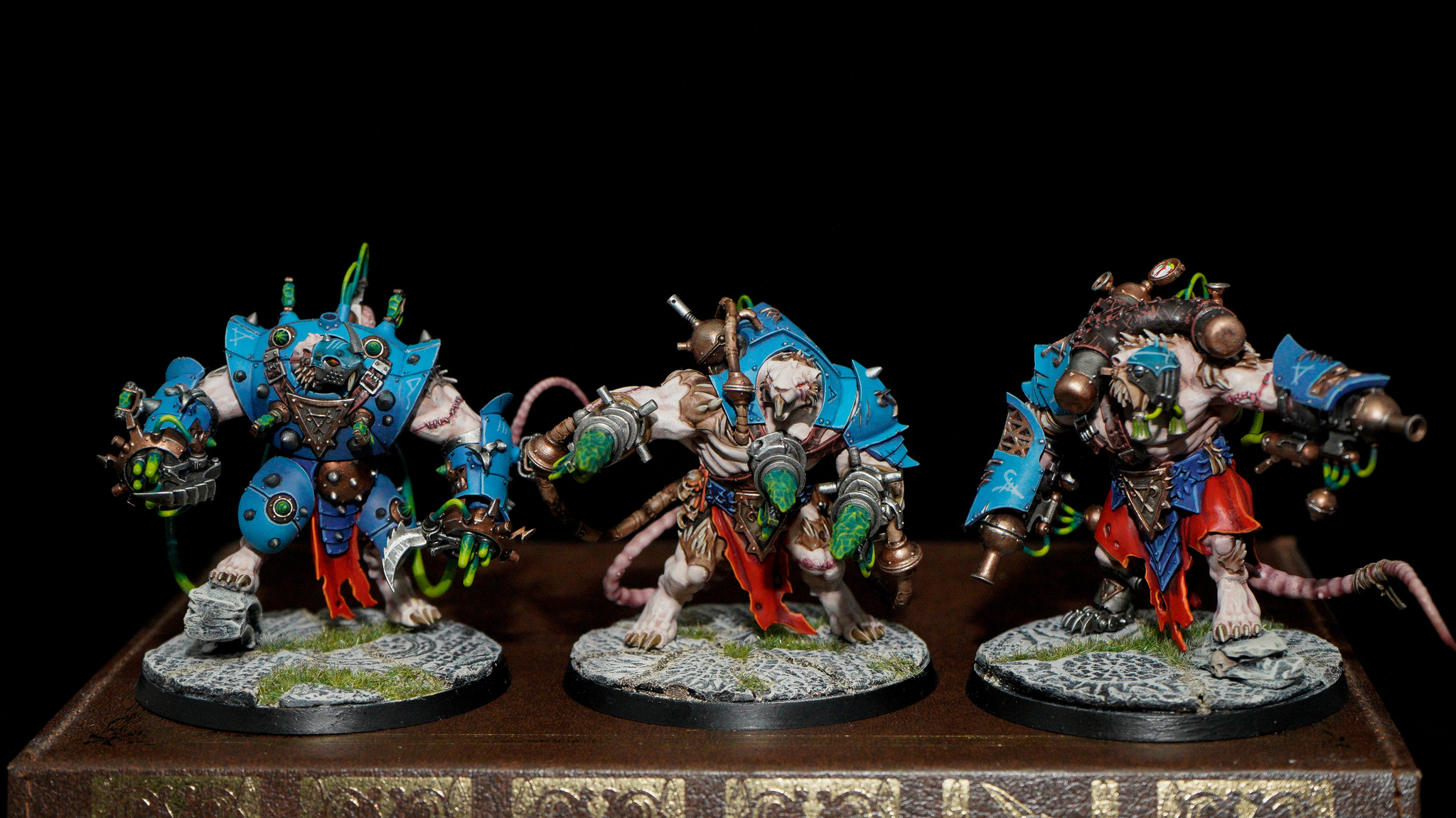 Stormfiends - My, Warhammer: age of sigmar, Warhammer, Mouse, Chaos, Skaven, Painting miniatures, Longpost