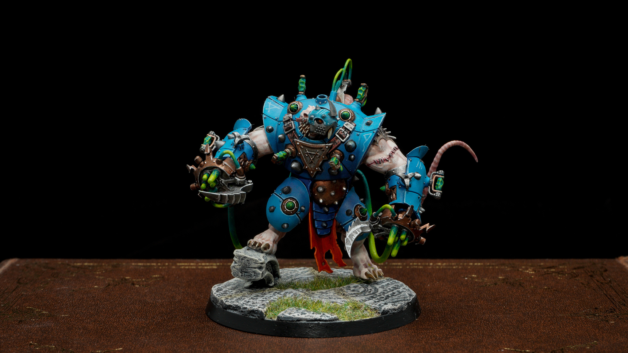 Stormfiends - My, Warhammer: age of sigmar, Warhammer, Mouse, Chaos, Skaven, Painting miniatures, Longpost