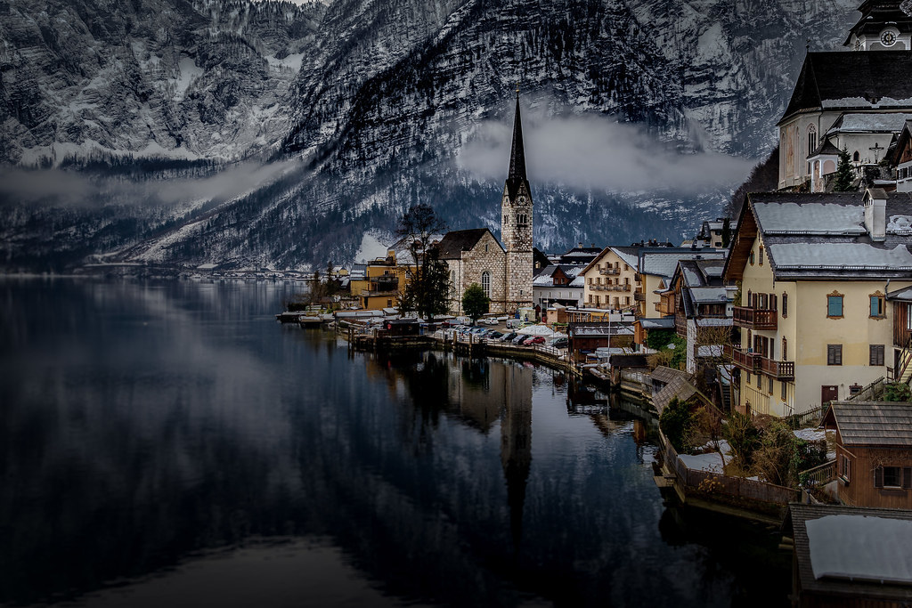 The beauty of the Austrian Alps, Hallstatt, Austria - Austria, Alps