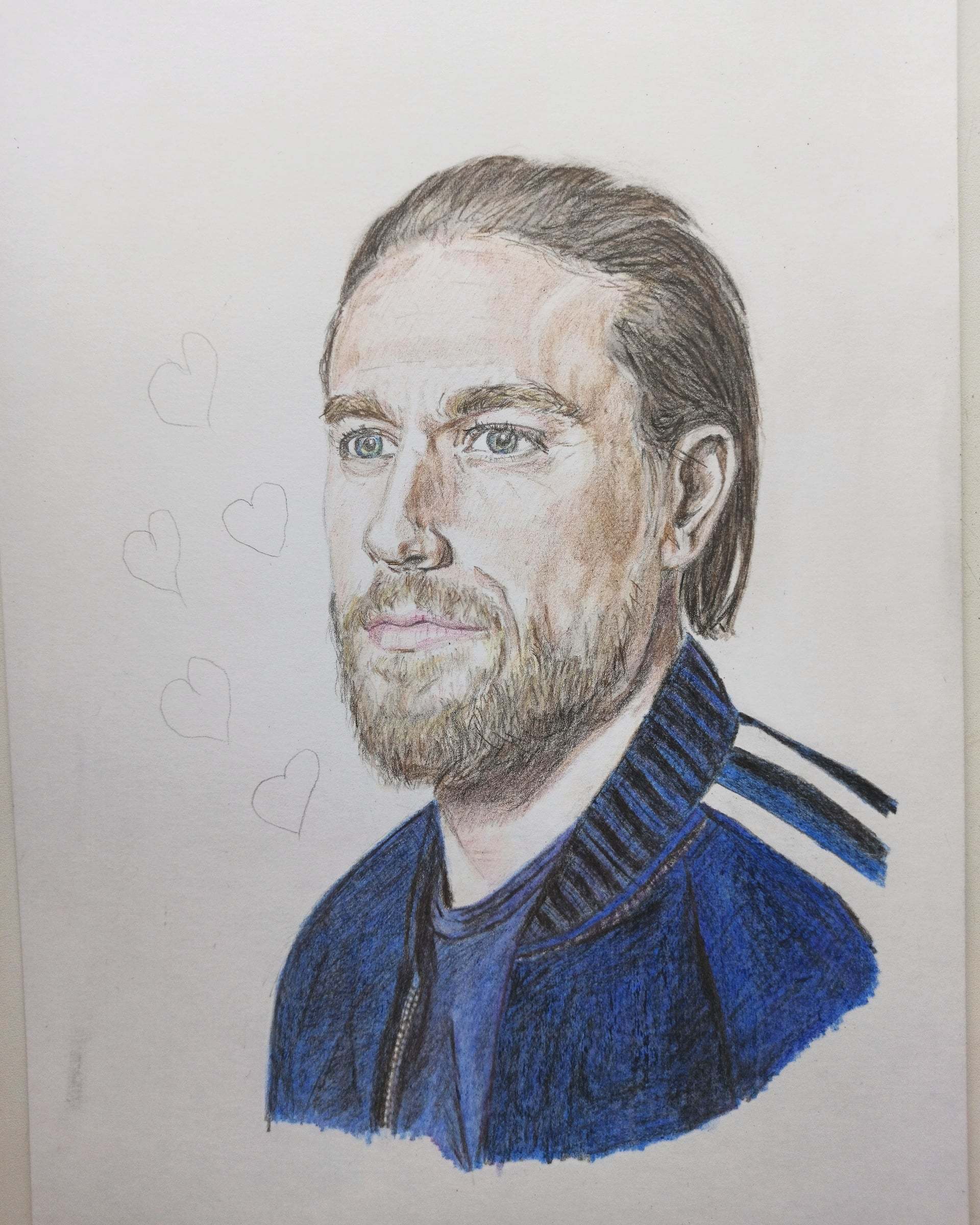 Jax Teller - Drawing, Pencil drawing, Sons of Anarchy