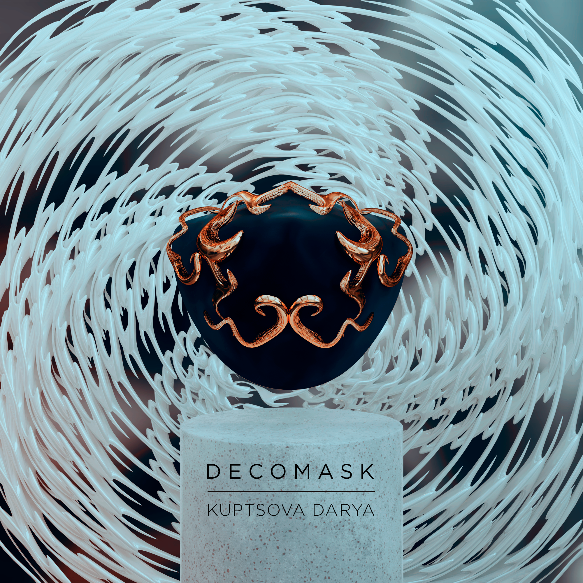 Decomask - My, Mask, 3D, Design, Decoration, Cg Graphics, Computer graphics, Longpost