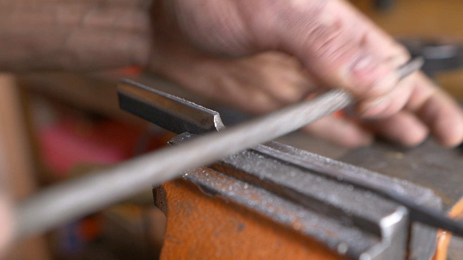 I haven't shaved for 30 years, so I made a straight razor - My, Homemade, Knife, Handmade, With your own hands, Needlework, Berendey, Video, Longpost, Straight razor