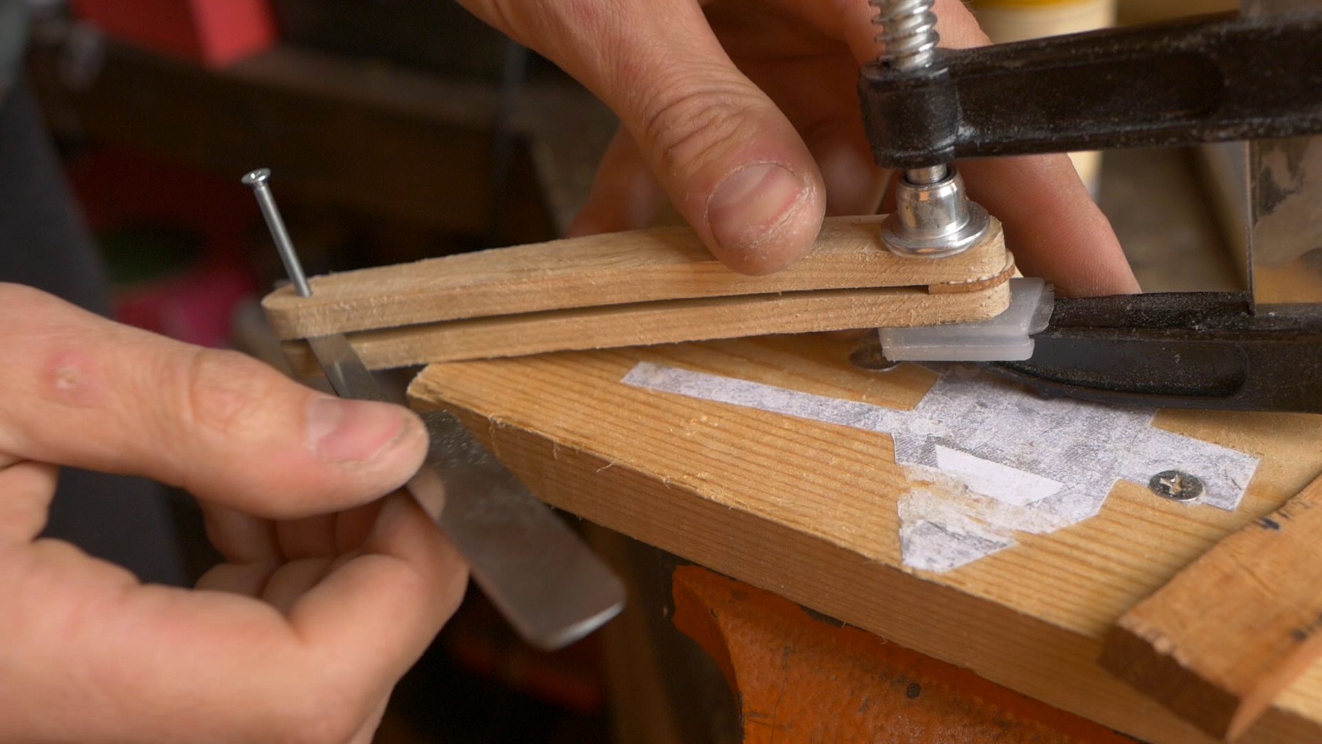 I haven't shaved for 30 years, so I made a straight razor - My, Homemade, Knife, Handmade, With your own hands, Needlework, Berendey, Video, Longpost, Straight razor