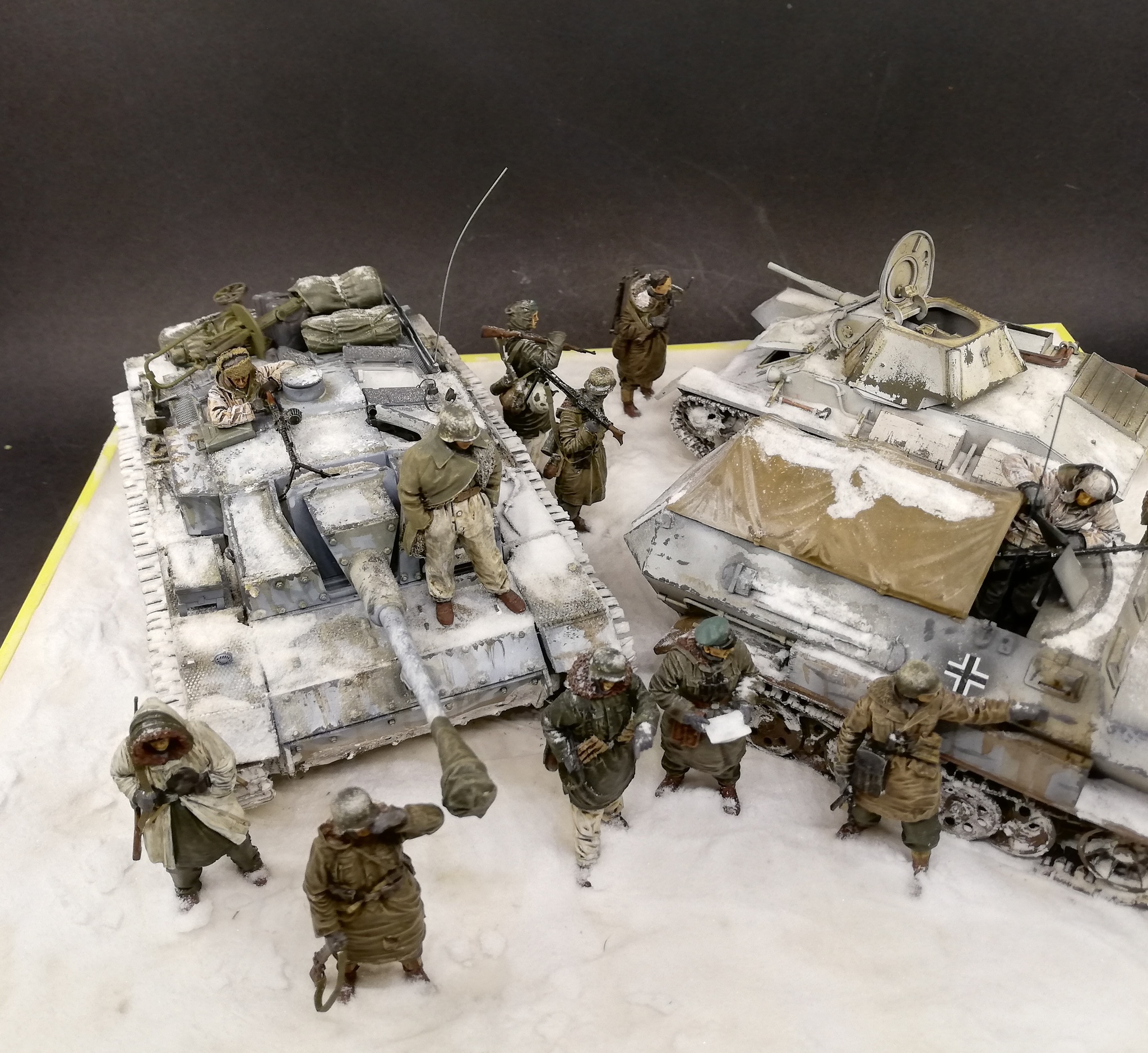 Diorama To Kharkov - My, Diorama, The Second World War, Longpost