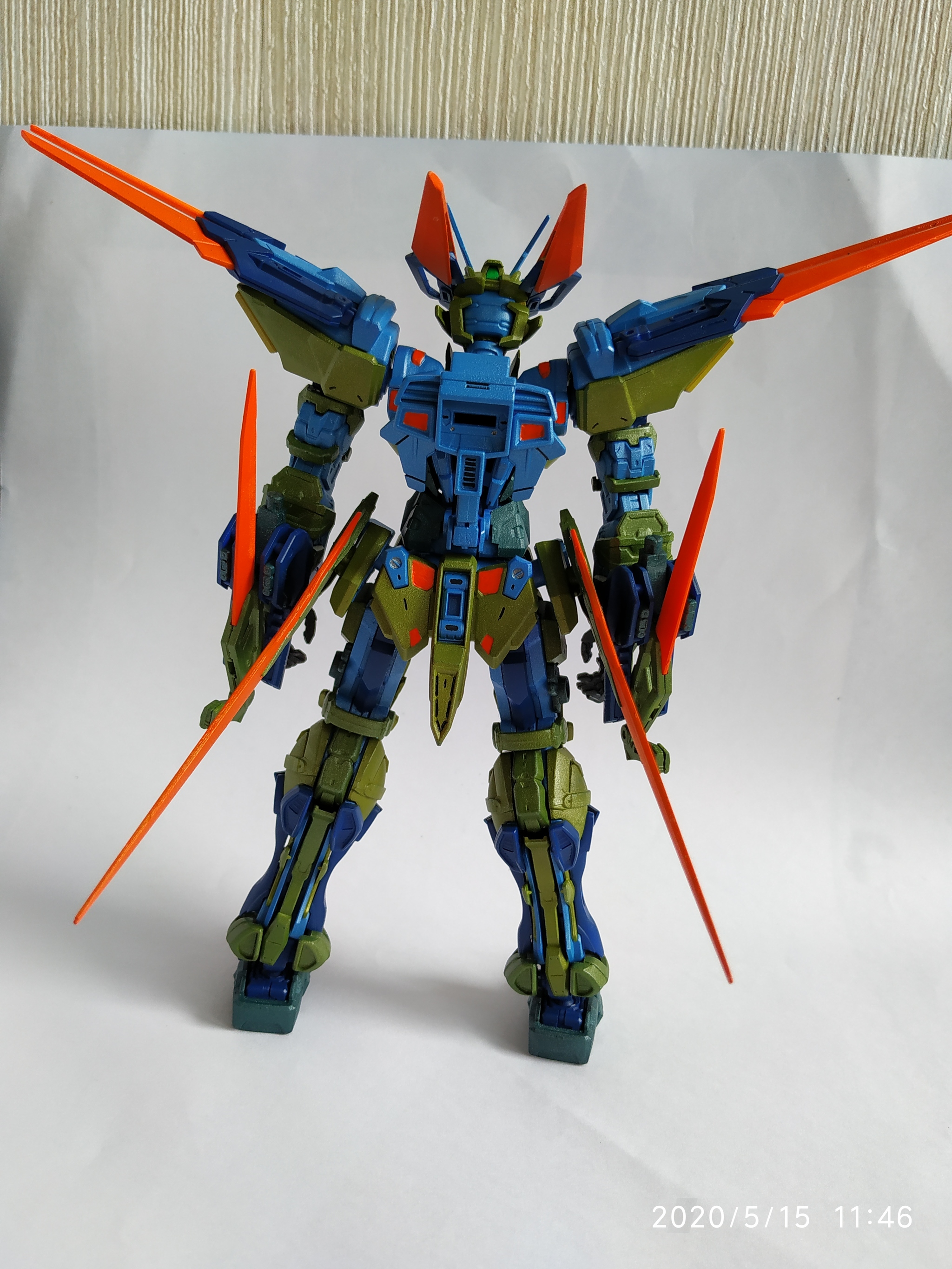 Astray Blue/Daban-custom color - Gundam, Gunpla, Масштабная модель, Стендовый моделизм, Моделизм, Длиннопост