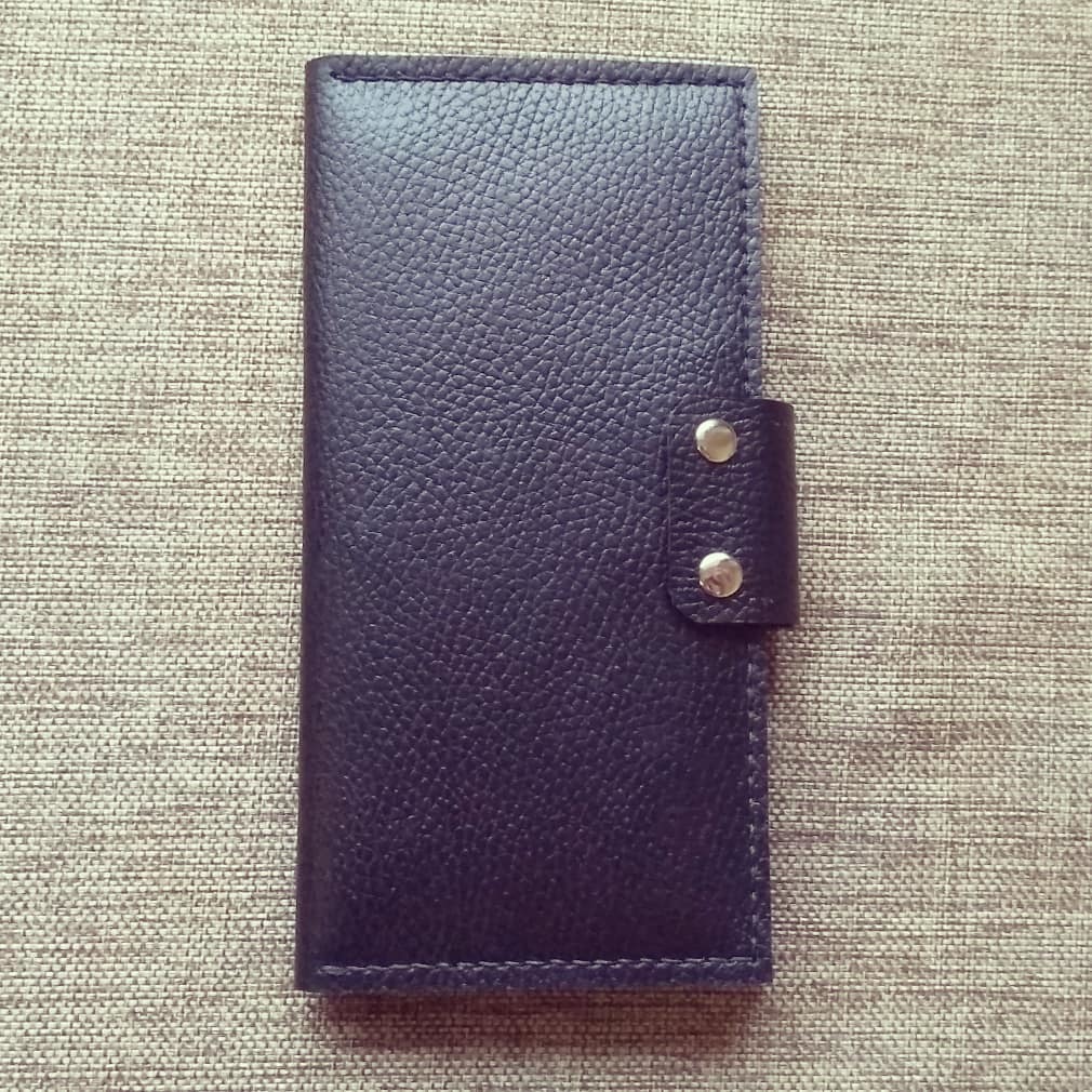 Working on “mistakes” and what came of it - My, Handmade, Leather, Natural leather, Wallet, Purse, Longpost, Needlework with process