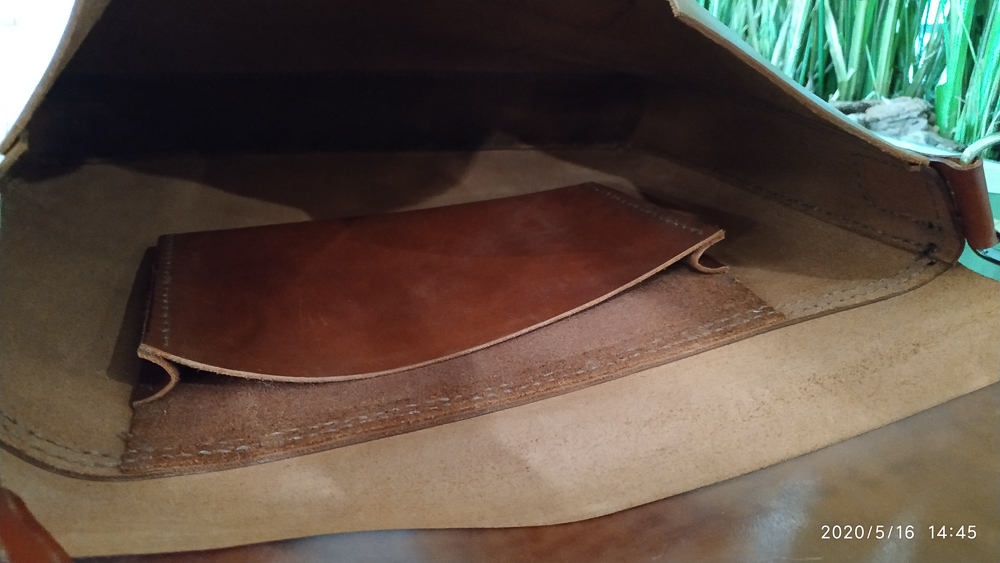 Bag-tablet. Genuine Leather - My, With your own hands, Сумка, Leather, Craftsmen, Longpost, Needlework without process