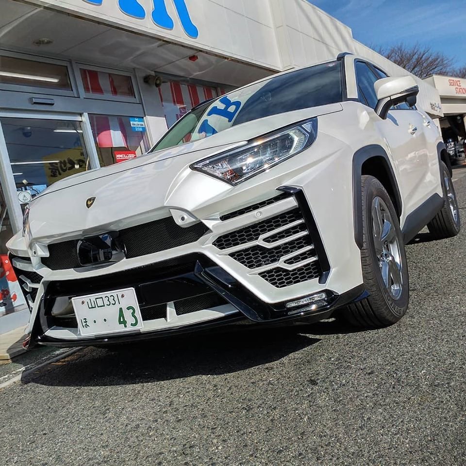 Lamborghini Urus style body kit released for Toyota RAV4 - Toyota, Toyota RAV4, Urus, Lamborghini, Tuning, Body kit, Longpost