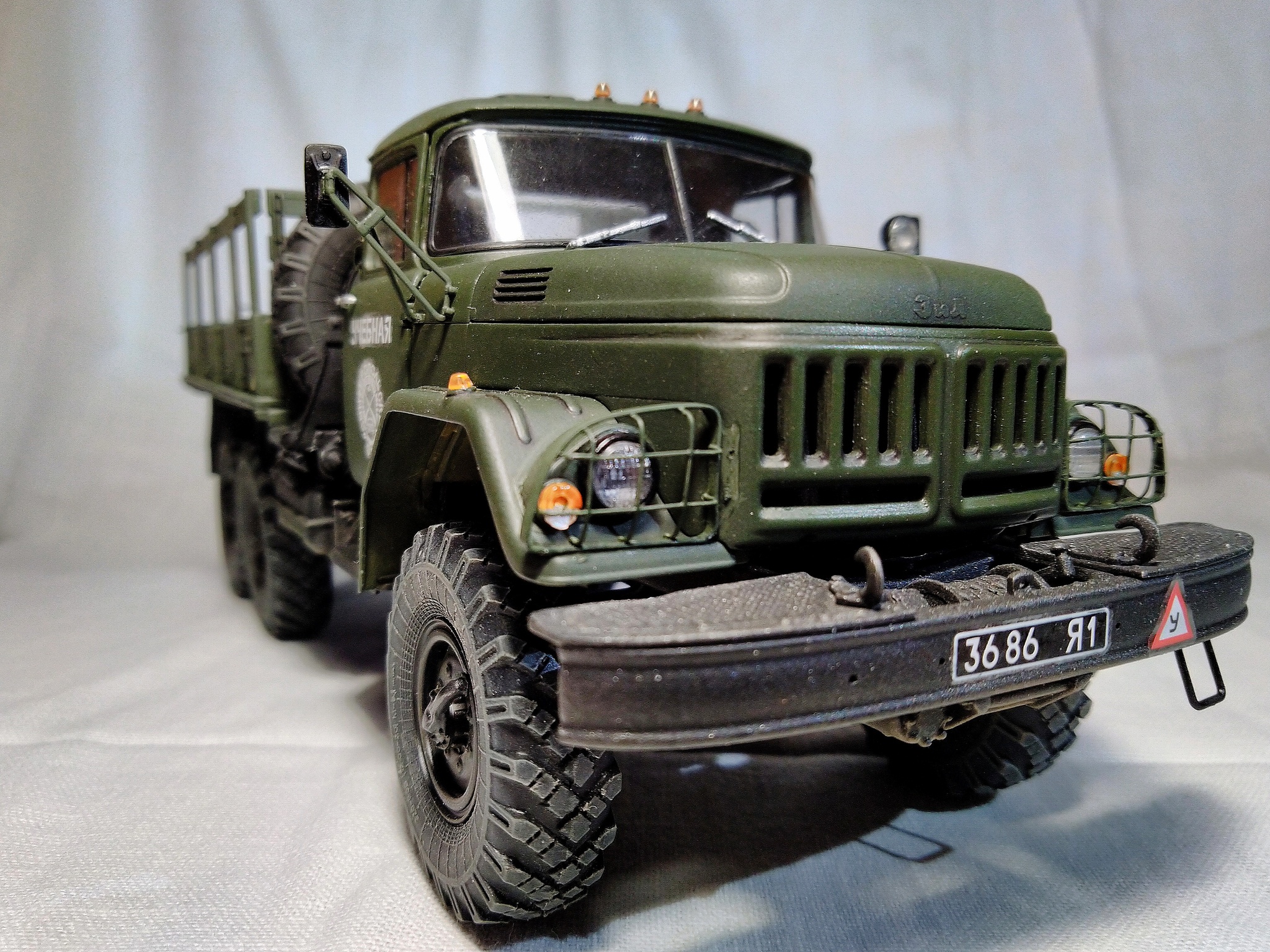 ZIL-131, 1:35 - My, Modeling, Scale model, Zil, Longpost