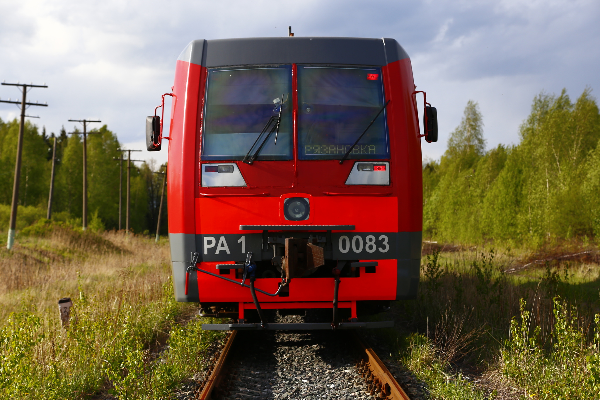 Photo hunt for RA-1 or a trip to the railway - My, Railway, Shatura, Locomotive, A train, Railcar, Trolley, RA1, Longpost