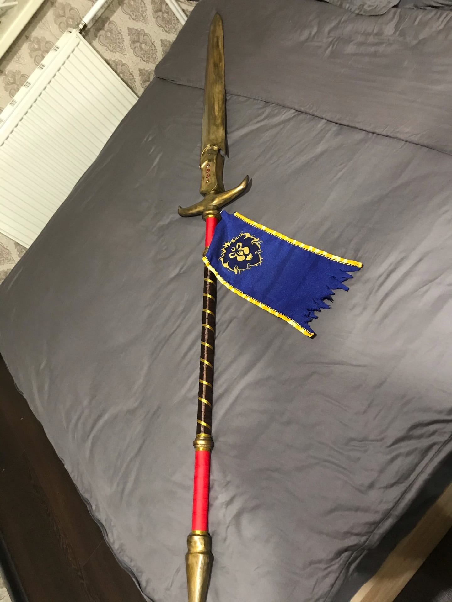 DIY Siege Spear from Diablo 3 - My, Diablo iii, A spear, With your own hands, Longpost