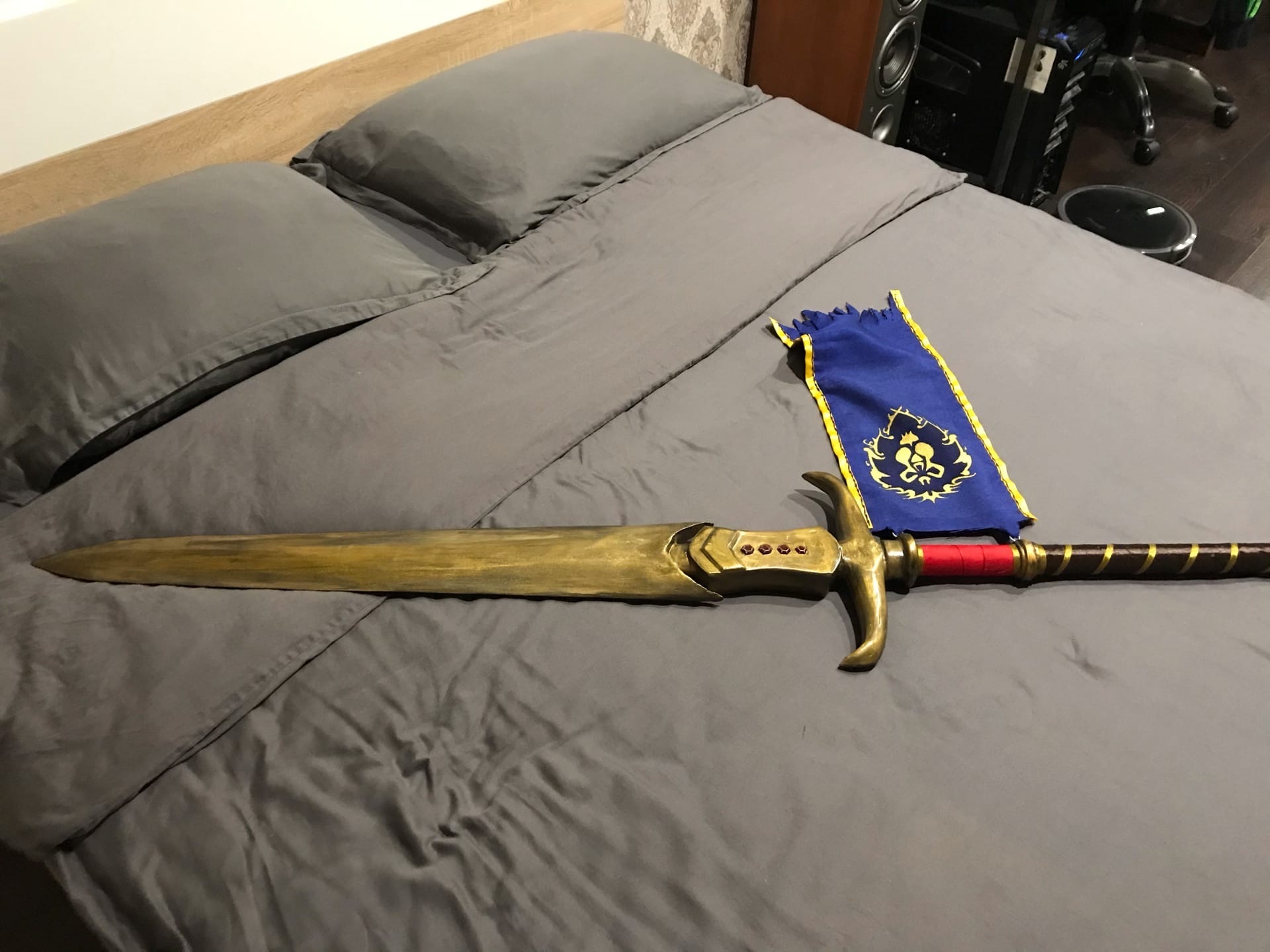 DIY Siege Spear from Diablo 3 - My, Diablo iii, A spear, With your own hands, Longpost