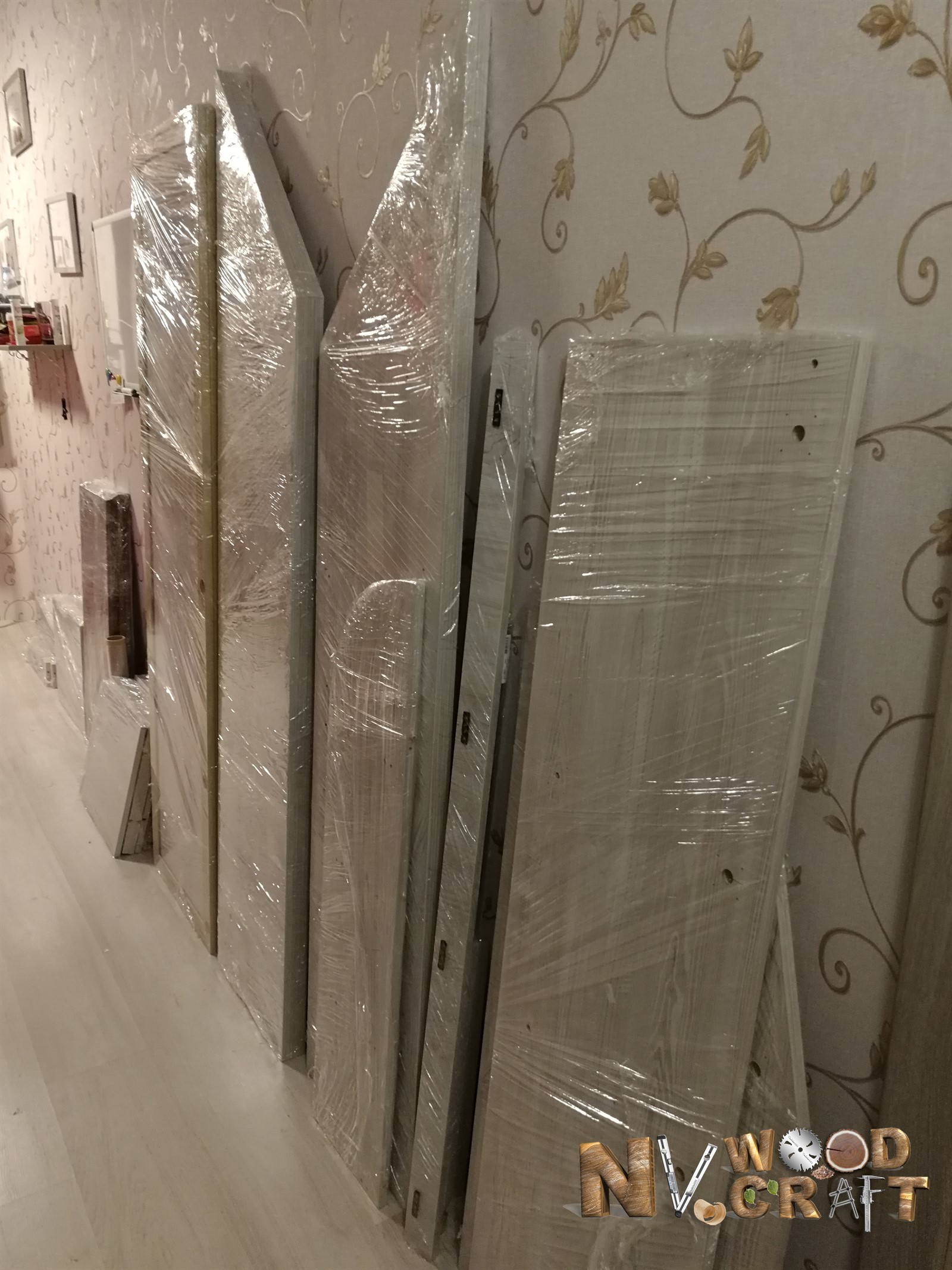 DIY built-in attic wardrobe - My, Furniture made of laminated chipboard, With your own hands, Cabinet furniture, Needlework with process, Closet, Furniture, Longpost