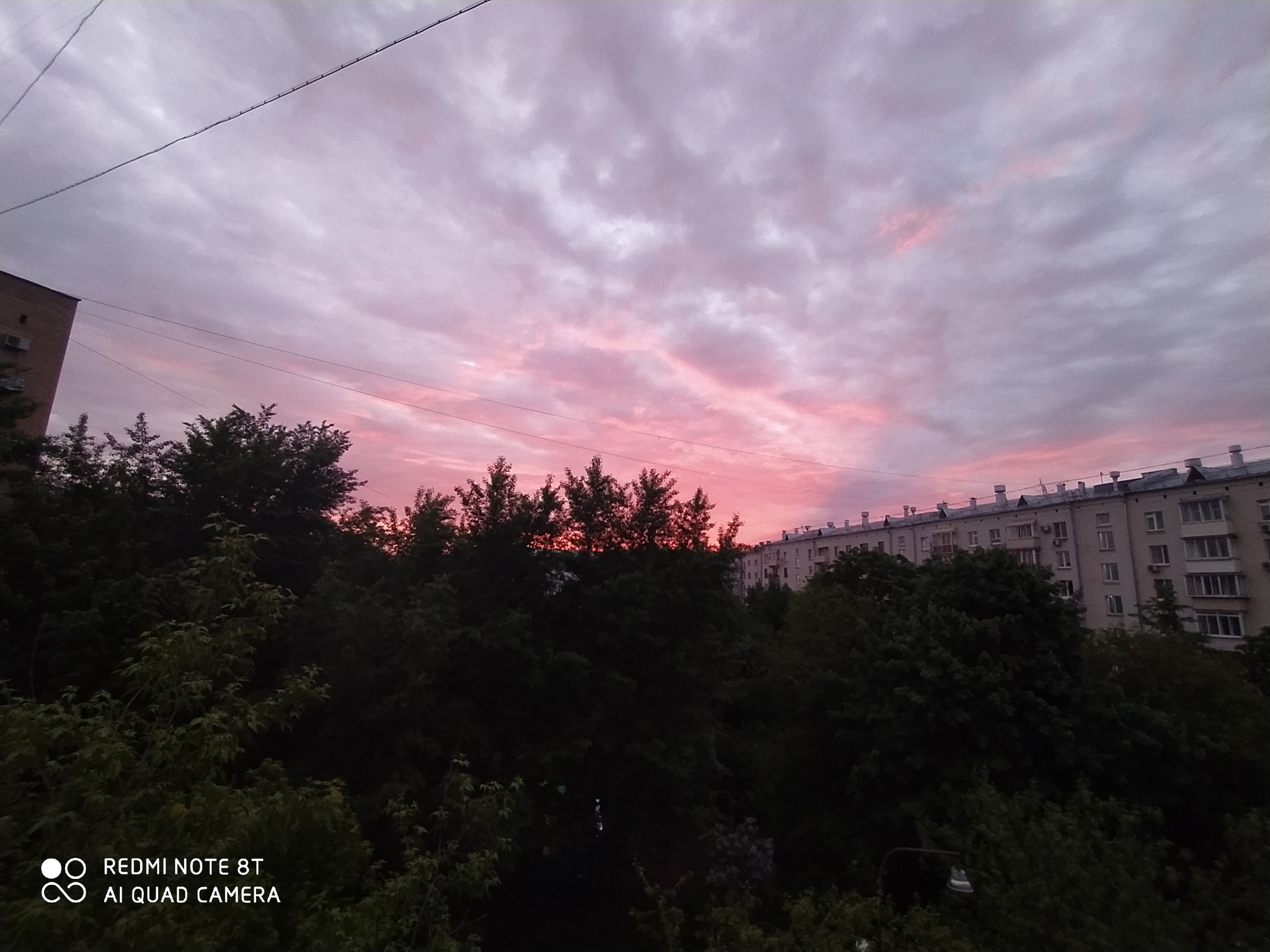 Dawn in Moscow - My, dawn, Mobile photography, Moscow