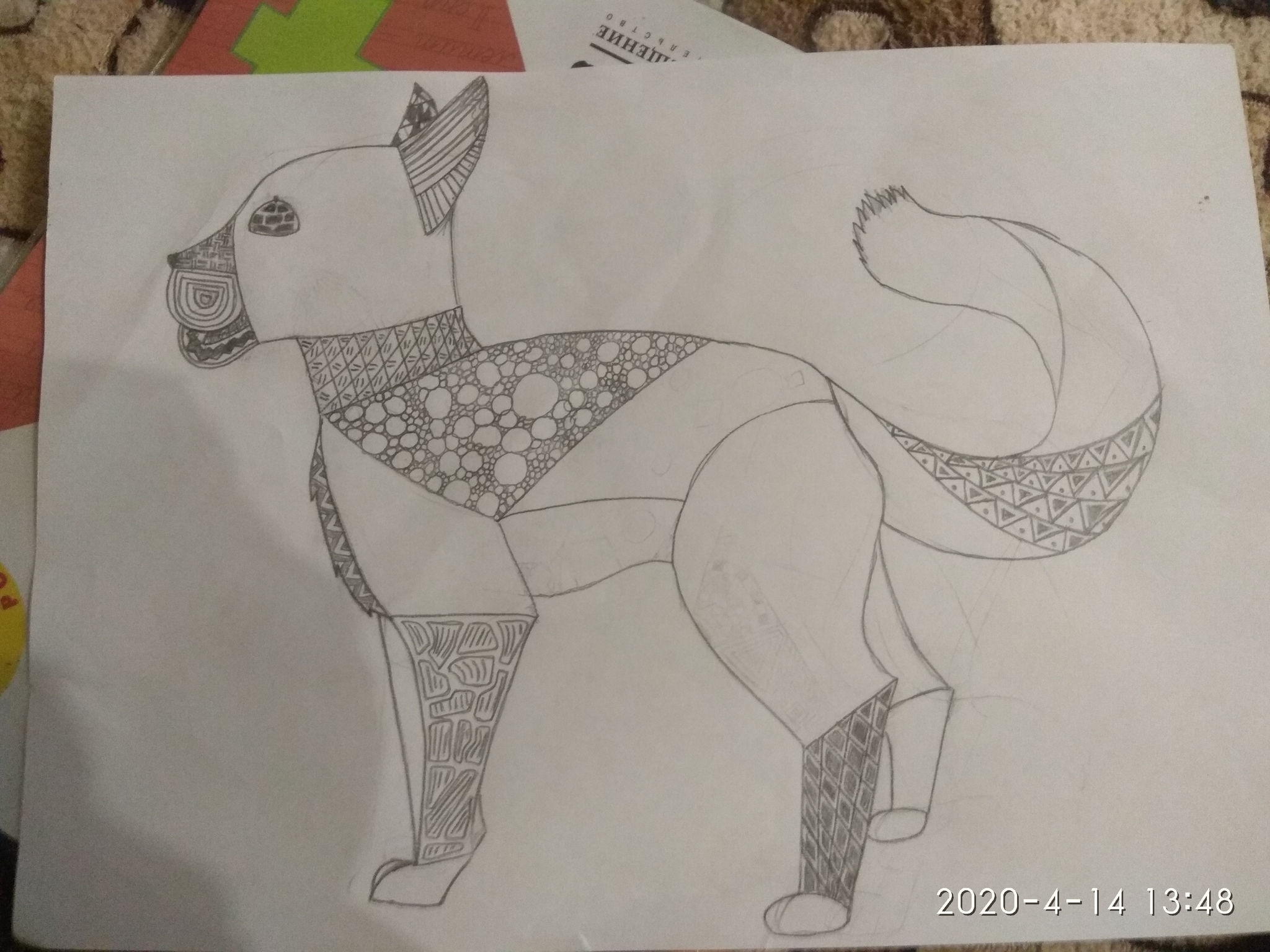 Daughter's drawings. Part two - My, Children's drawings, Artist, Drawing, Pencil drawing, Longpost